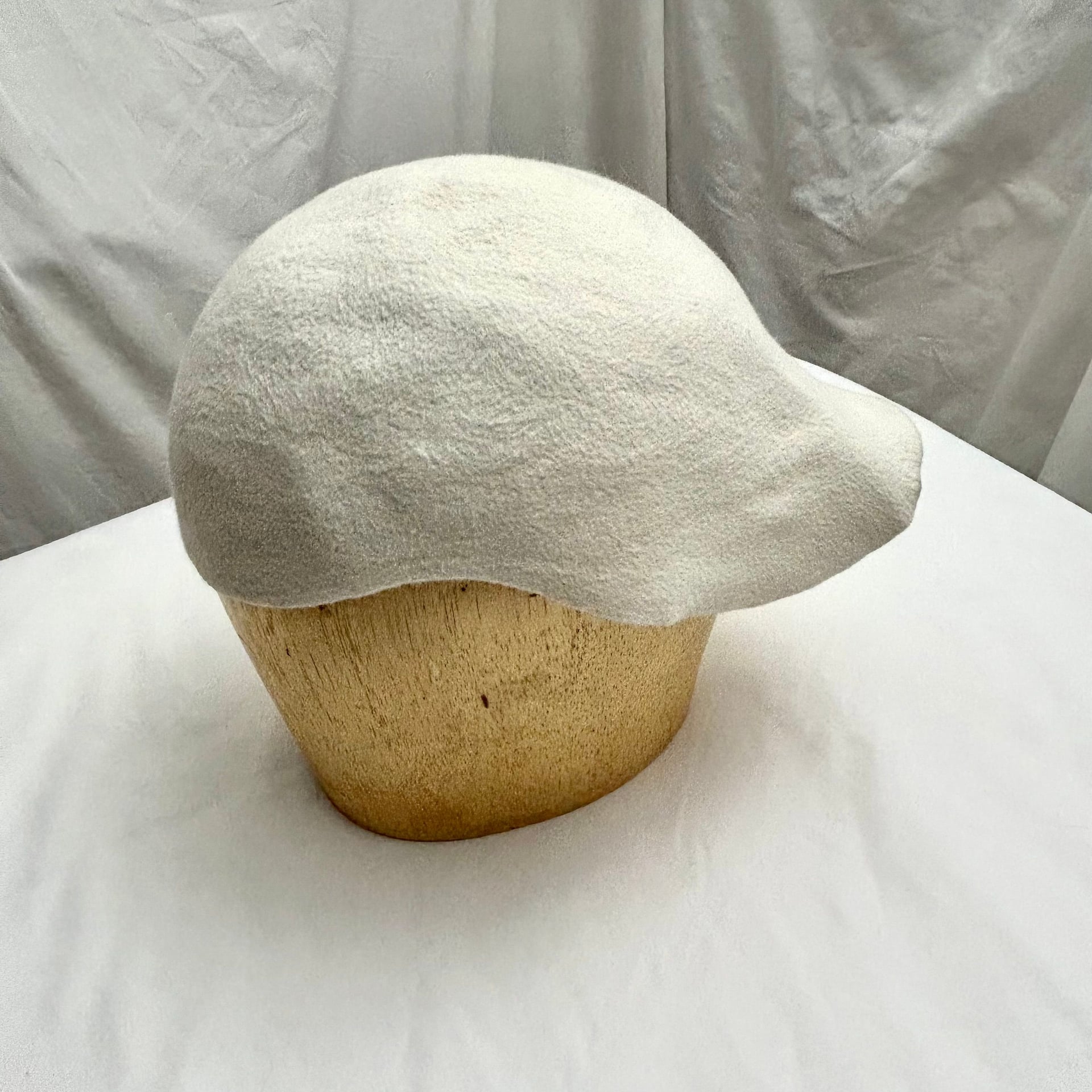 Reinhard Plank Classico Wool Hat in Cream/White One Size 3