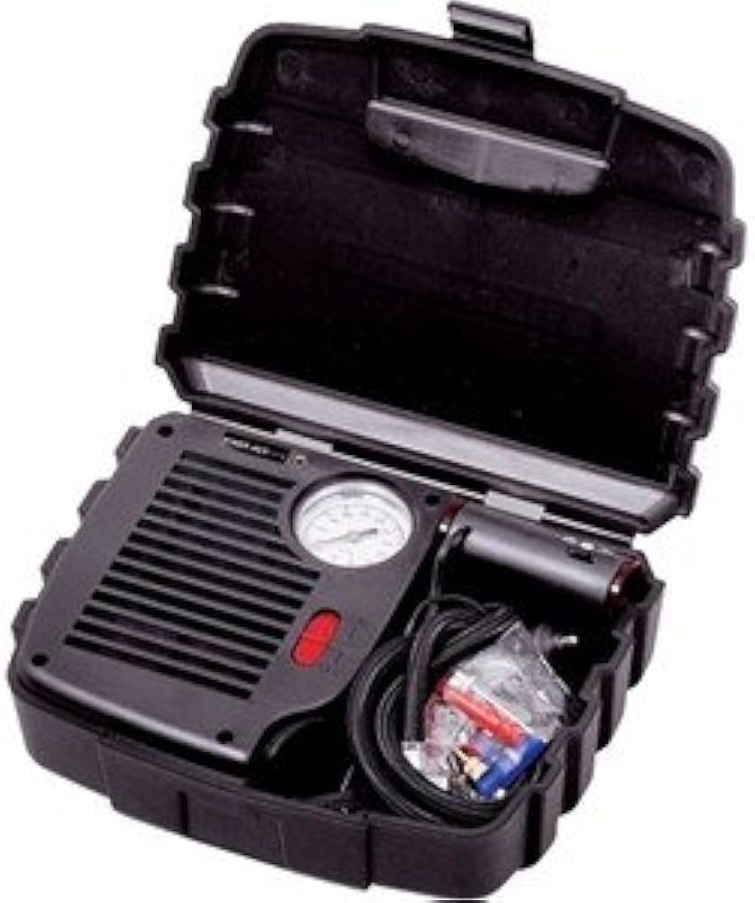6-in-1 Emergency Roadside Auto Safety Emergency Kit with Portable Air Compressor 1