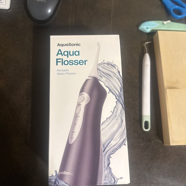 AquaSonic Aqua Flosser - Cordless Rechargeable Water Flosser