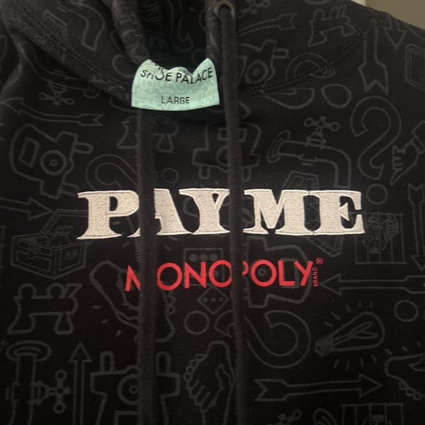 Monopoly Shoe Palace Pay Me Mens Sweat Suit Size Large