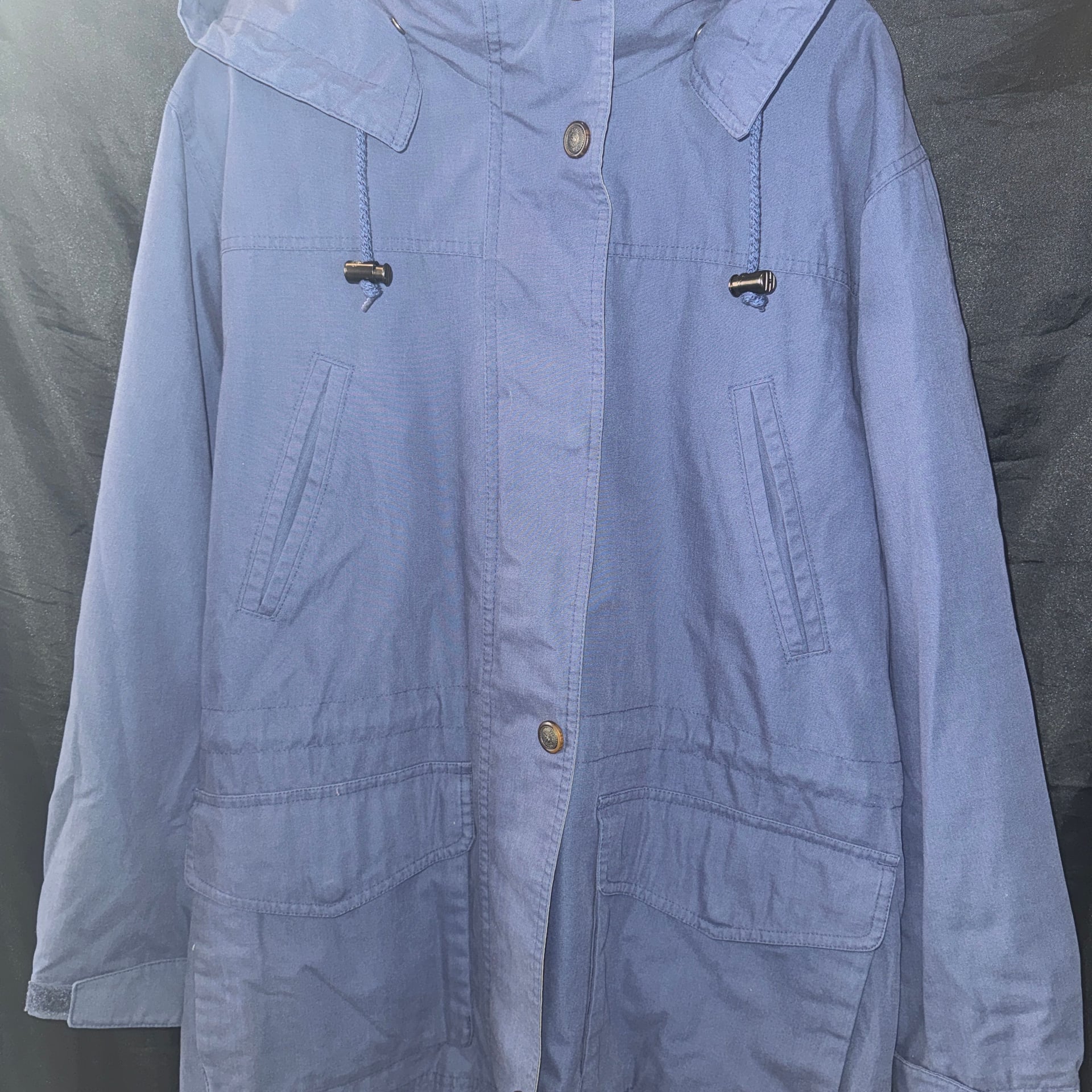 Eddie Bauer Vintage Barn Coat Mountain Parka Wool Plaid Lined Womens M USA Made 6