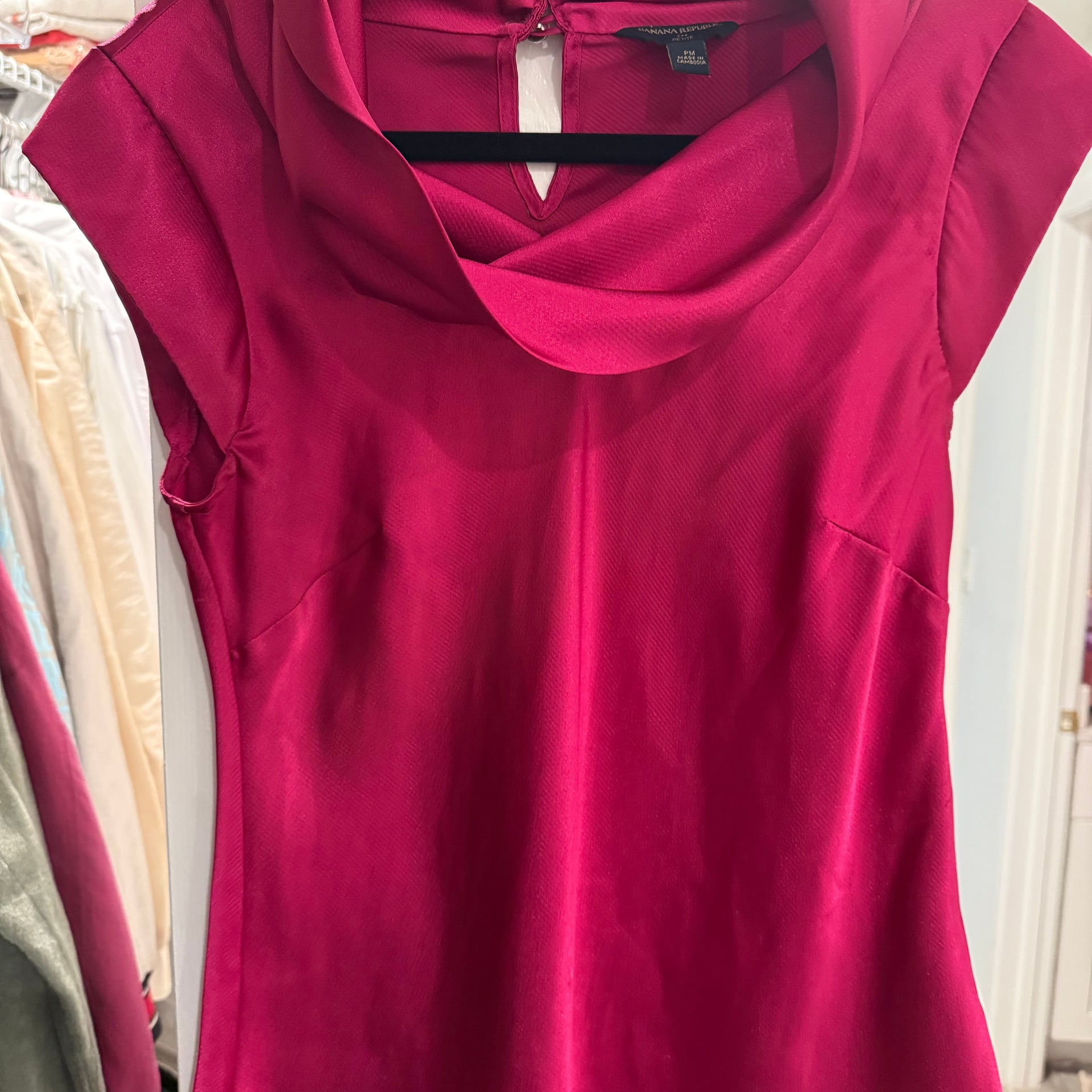 Banana Republic Ruffle-Neck Sleeveless Blouse 7
