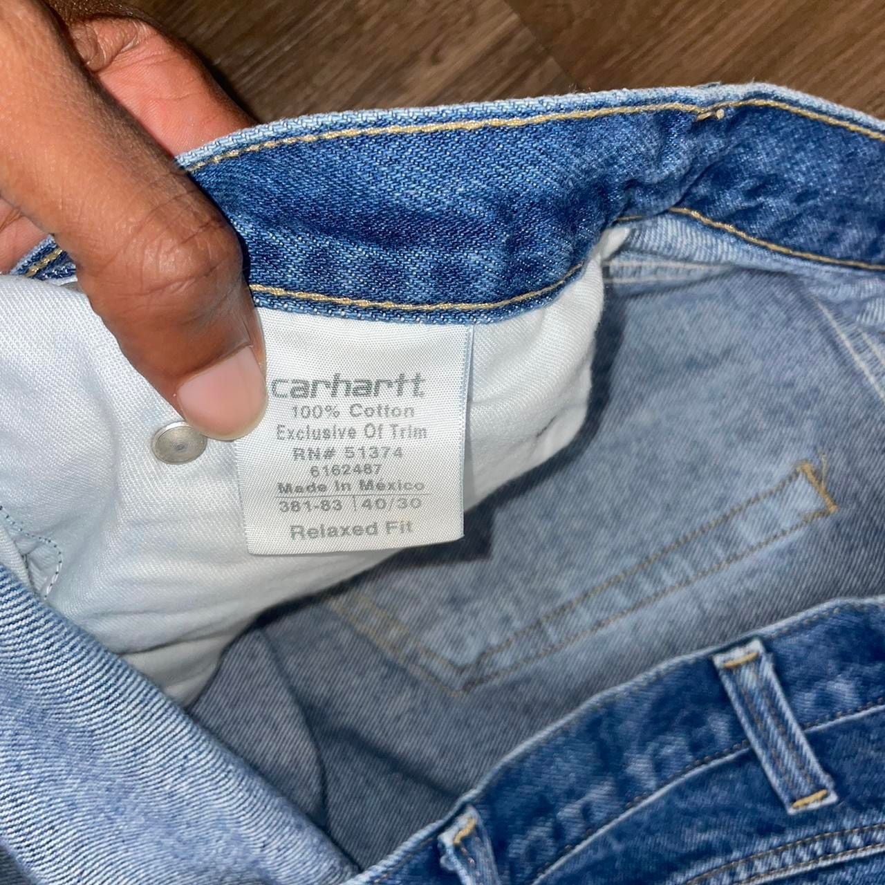 Carhartt Blue Jeans size 40/30 5