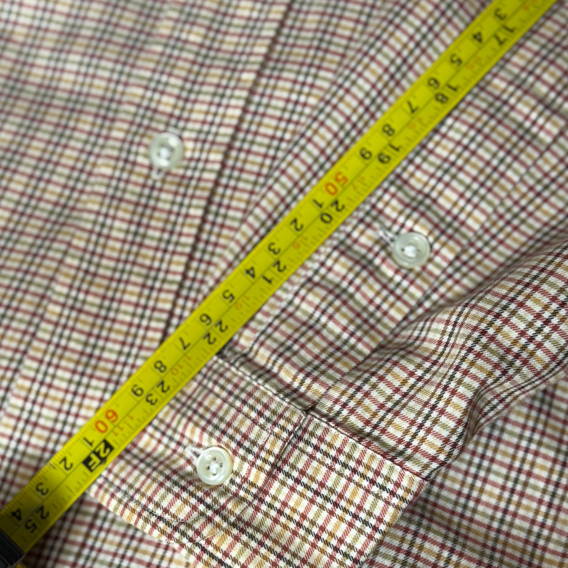 Polo Ralph Lauren Men's Classic Fit Orange Plaid Button-Down Shirt Large  10