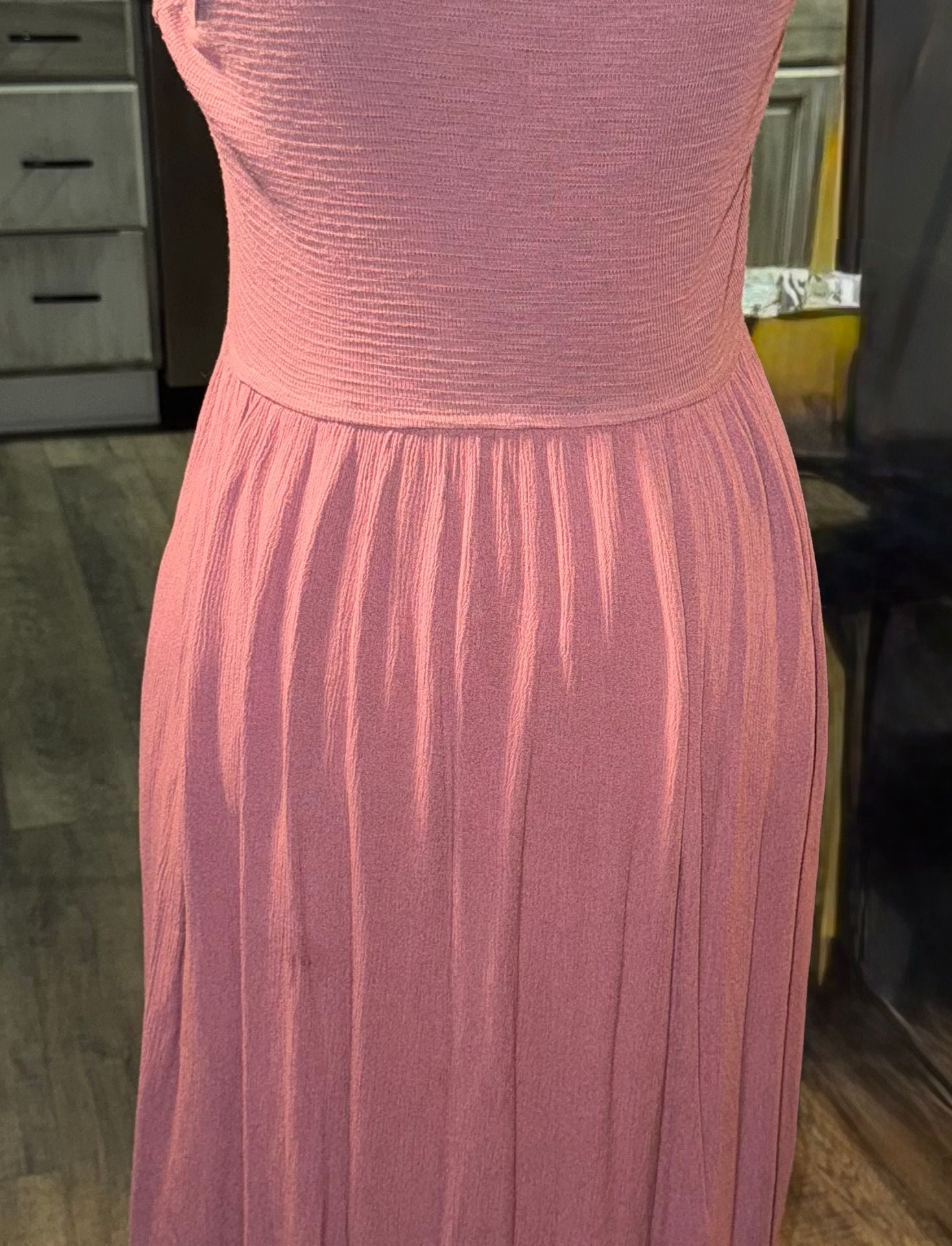 FRYE Women's Button Front Midi Dress Small Cottagecore 3