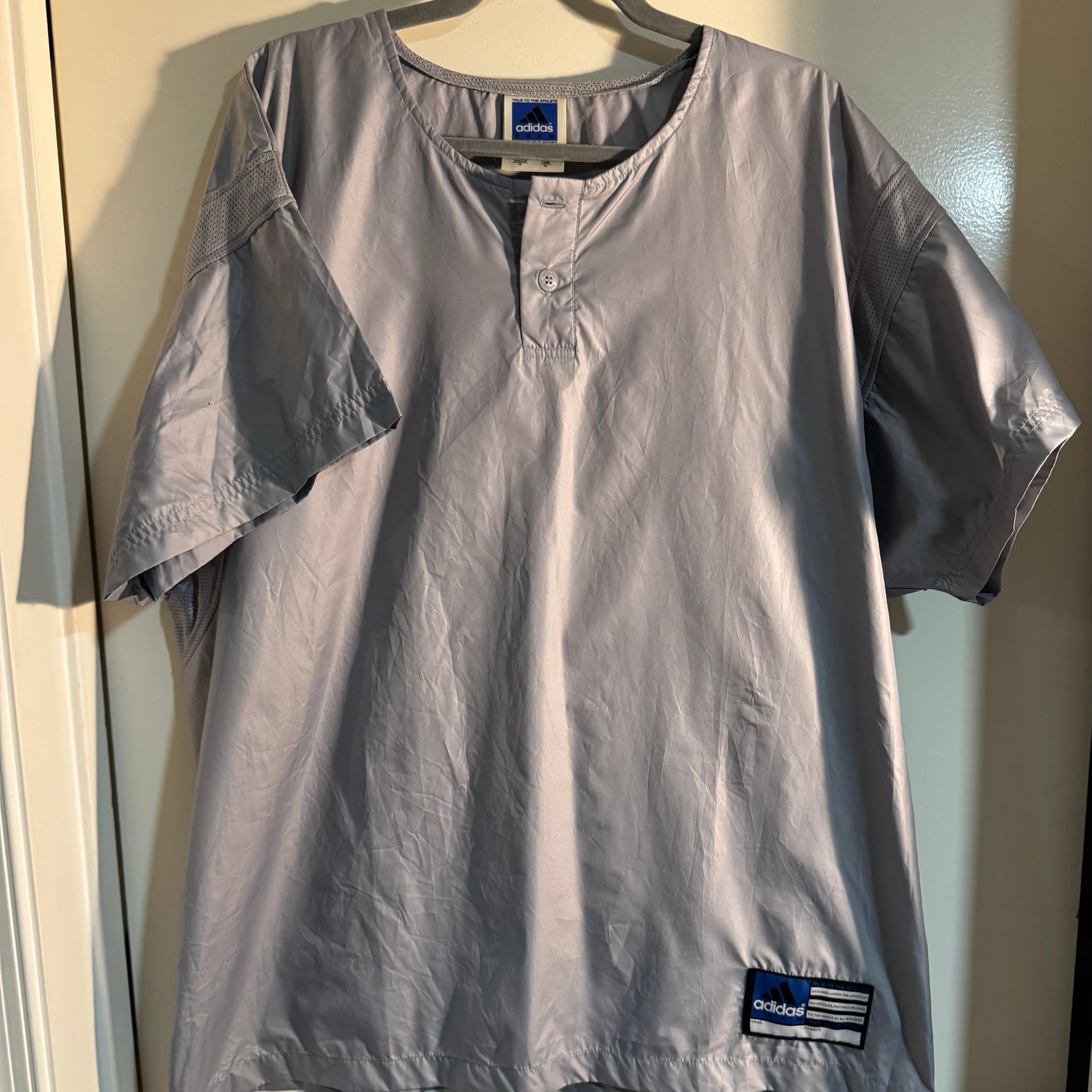 Vintage Adidas Climashell Wind Golf Short Sleeve Pullover 1