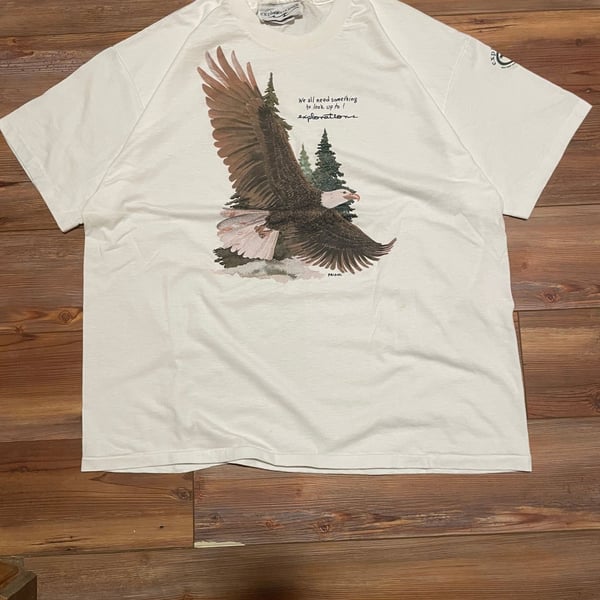Vintage Hanse Men's Shirt with Eagle in Flight
