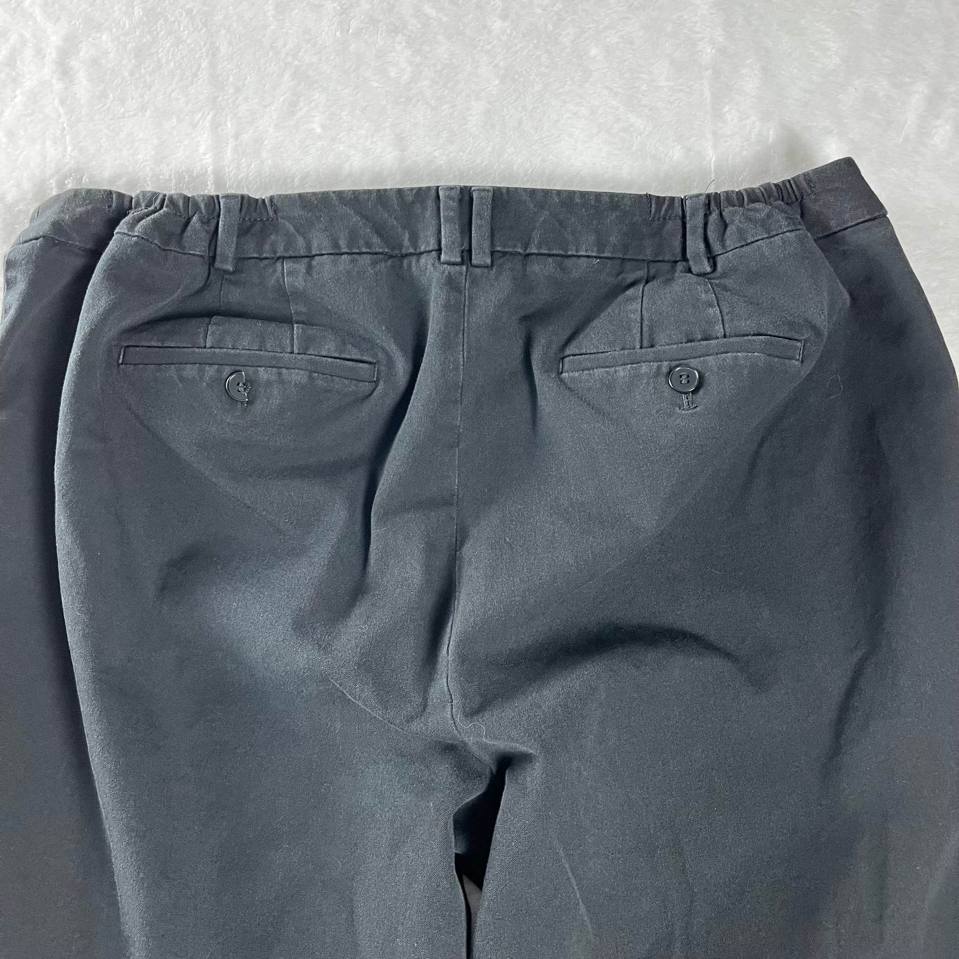 Talbots Black High-Waist Straight Leg Bi-Stretch Pants 16W 9