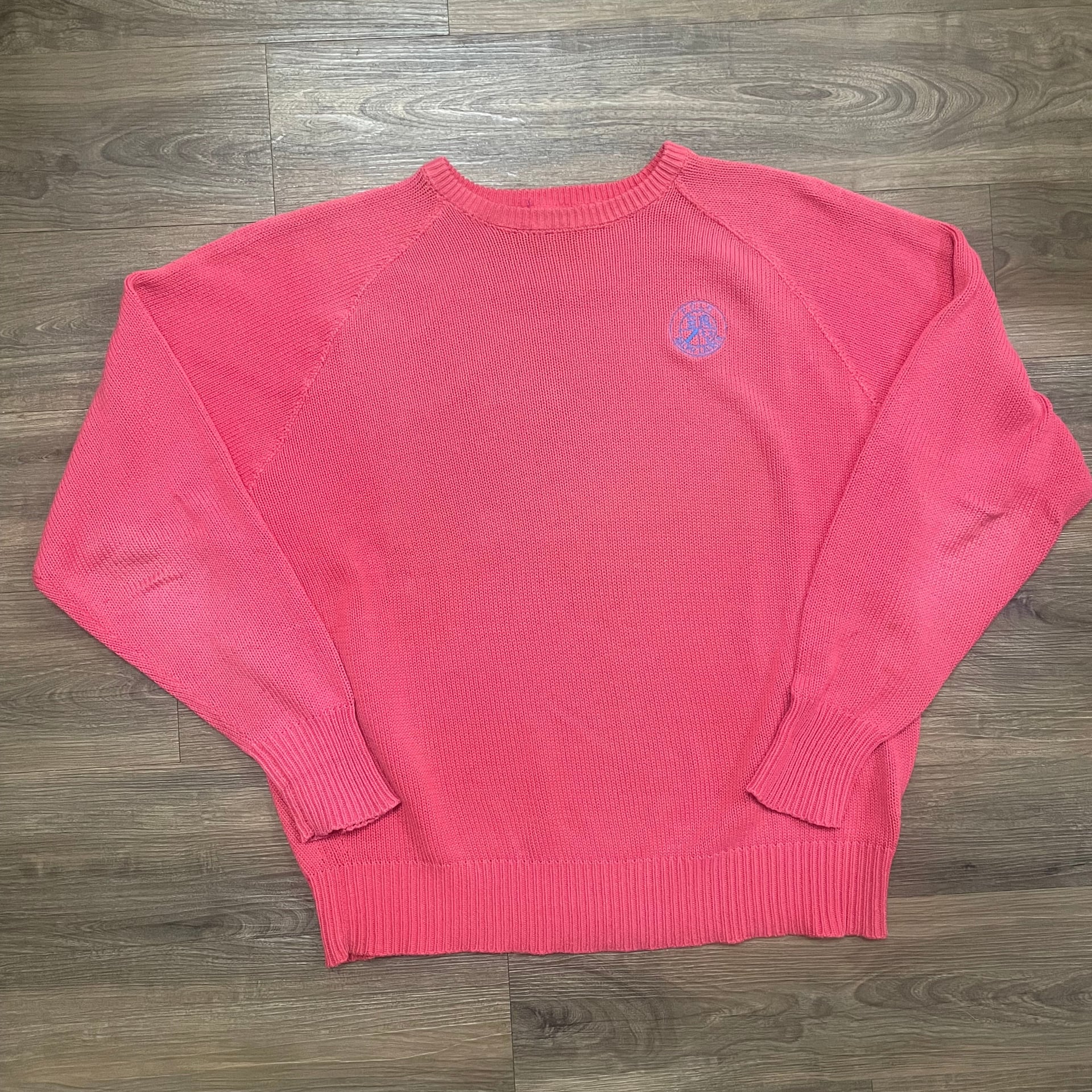Vintage 90s Polo Ralph Lauren Sweater Patch Embroidered 2