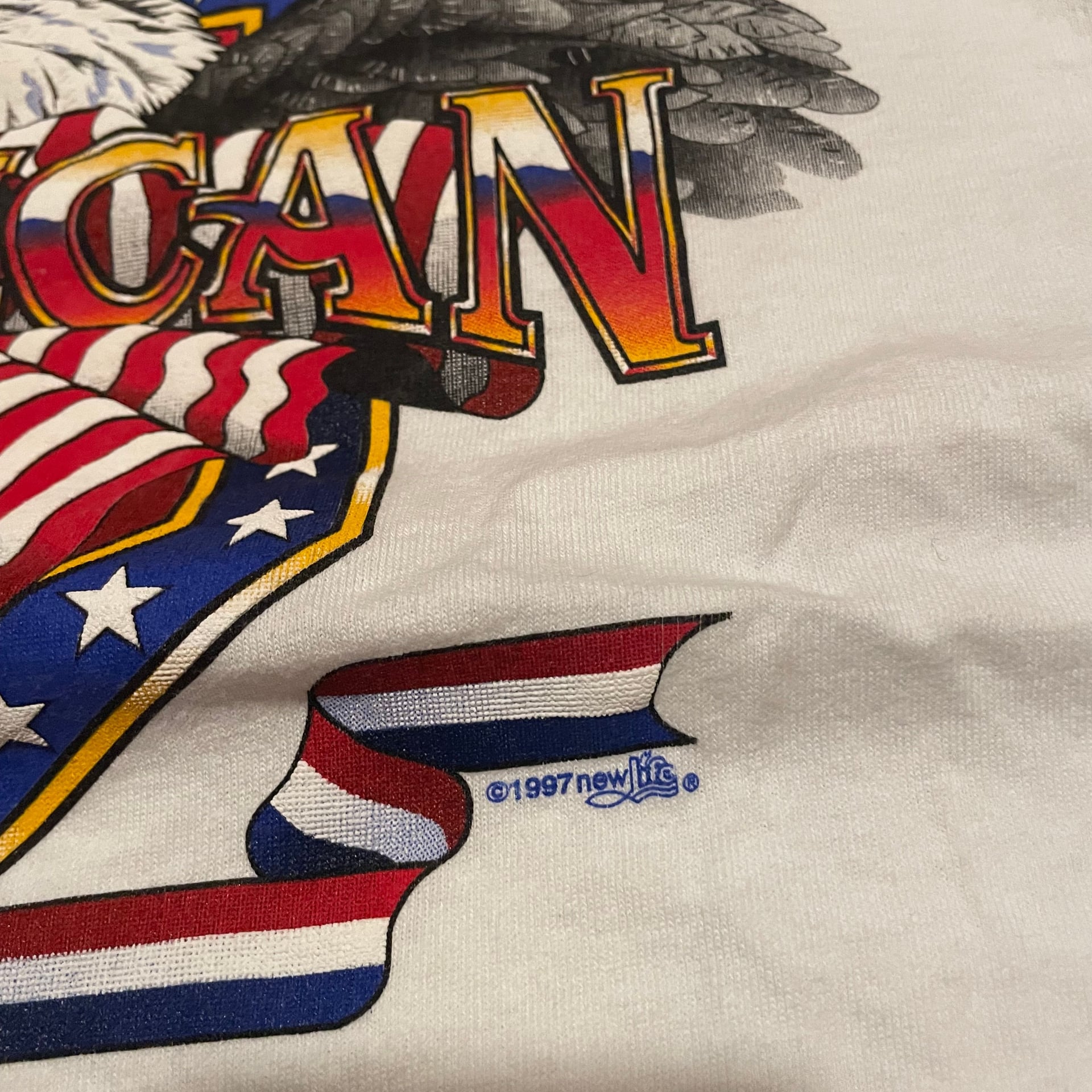 Vintage Best T-Shirt Proud to Be American Eagle Single Stitched Graphic Tee 4