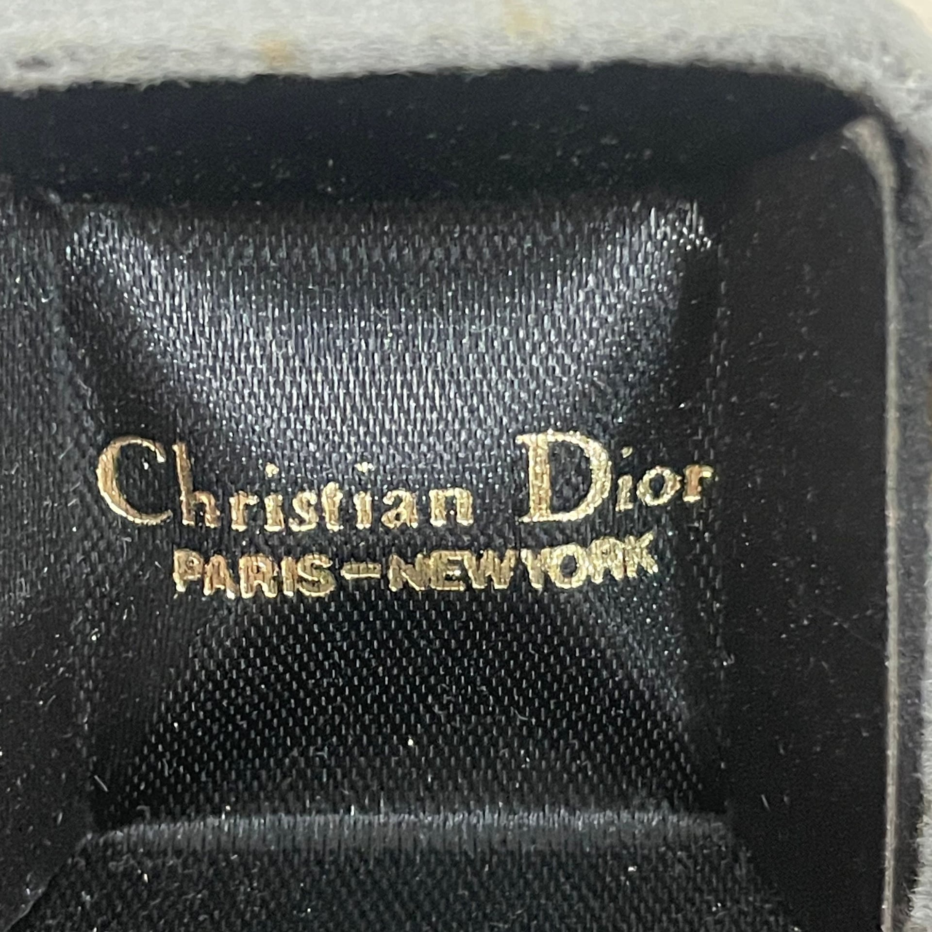 Christian Dior Authentic Vintage Gold Tone  Tie Tack 7