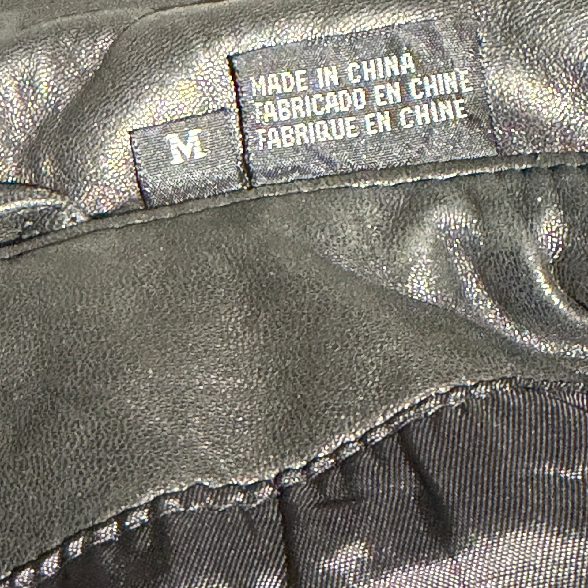 VTG Tibor Leathers Motorcycle Jacket Soft Genuine Leather FullZip womens black M 12