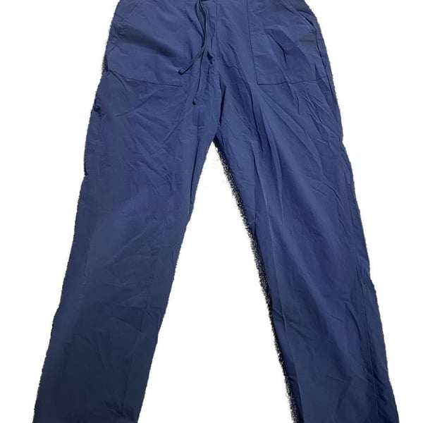 Nike Unisex Navy Blue Athleisure Lightweight Windbreaker Track Pants-M