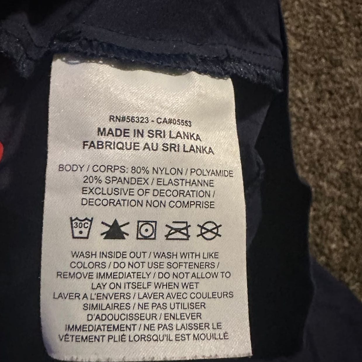 Nike Unisex Navy Blue Athleisure Lightweight Windbreaker Track Pants-M 6