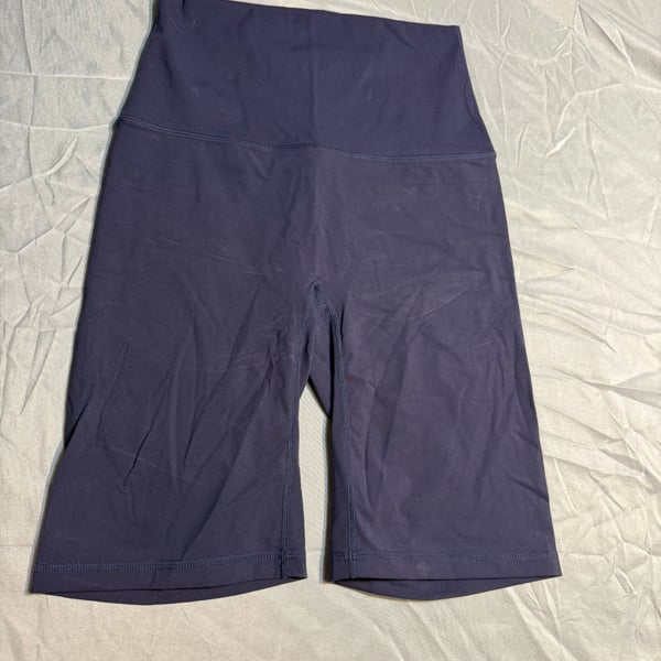 Fragile flower high waisted yoga Shorts size xl