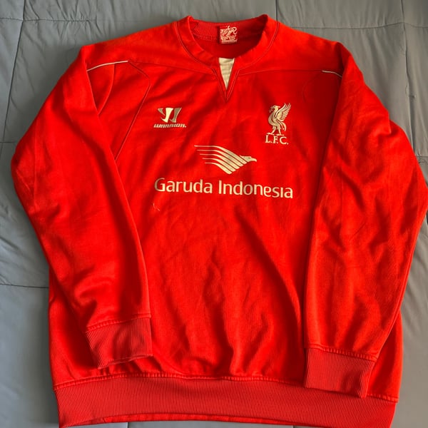 Warrior Liverpool FC Training Sweatshirt 2014/2015 Red