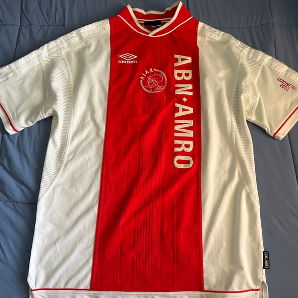 Vintage Ajax Amsterdam 1999-2000 Home Soccer Jersey