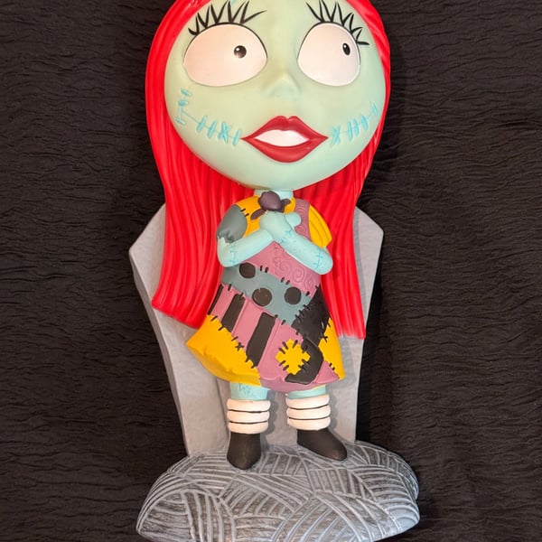 The Nightmare Before Christmas Sally Figural Coin Bank NBC Piggy Bank 
