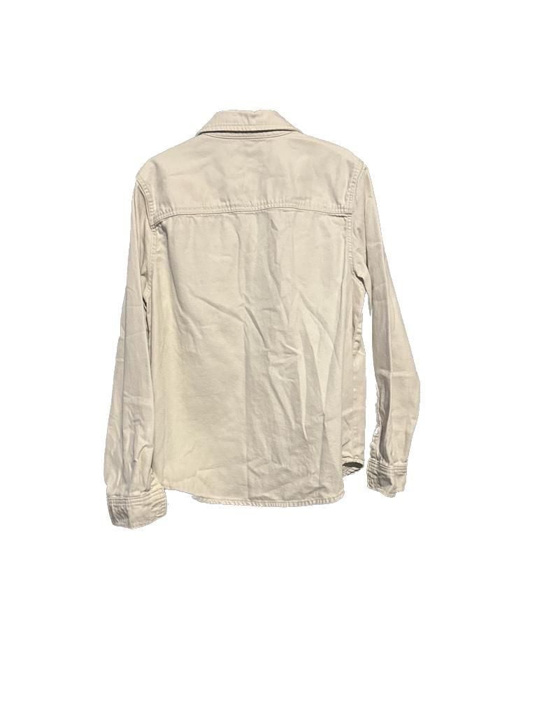 Lucky Brand Men's Long Sleeve Lived-in Utility Shirt, Tan 3