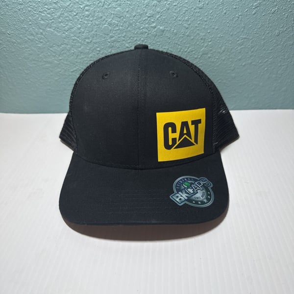 Caterpillar CAT BK Snap Back Trucker Hat