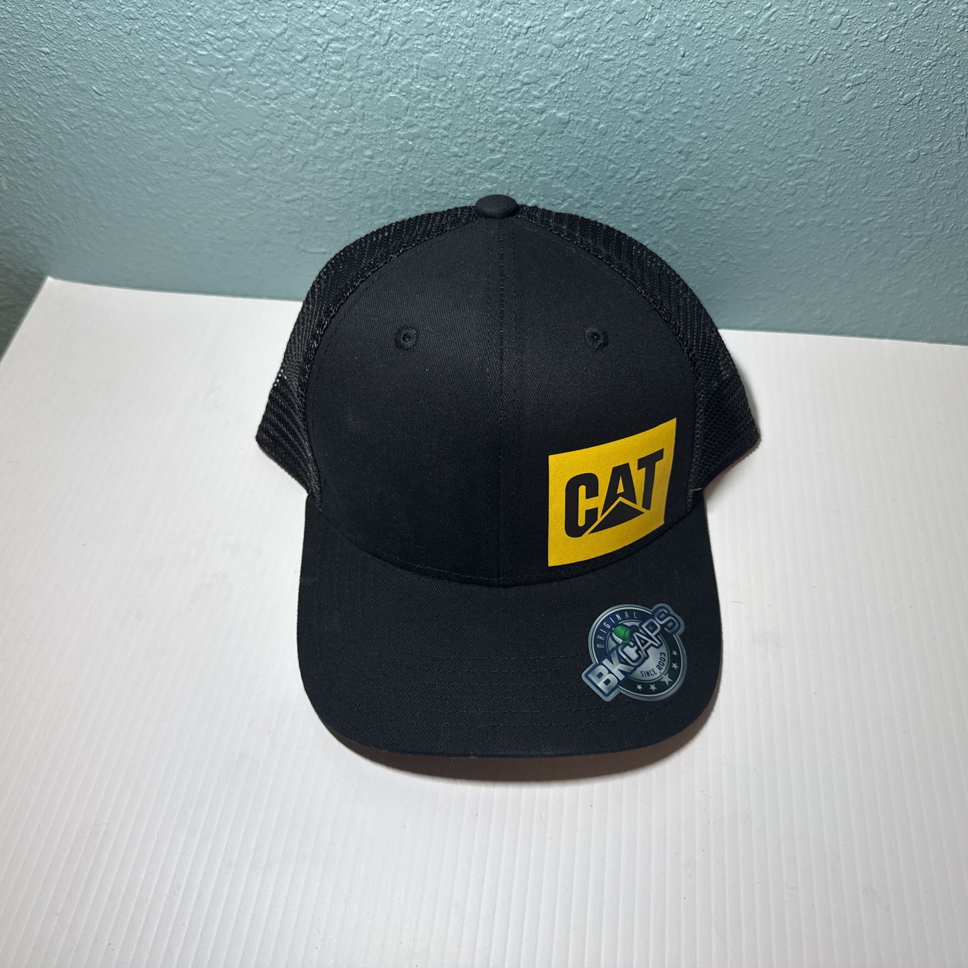 Caterpillar CAT BK Snap Back Trucker Hat 5