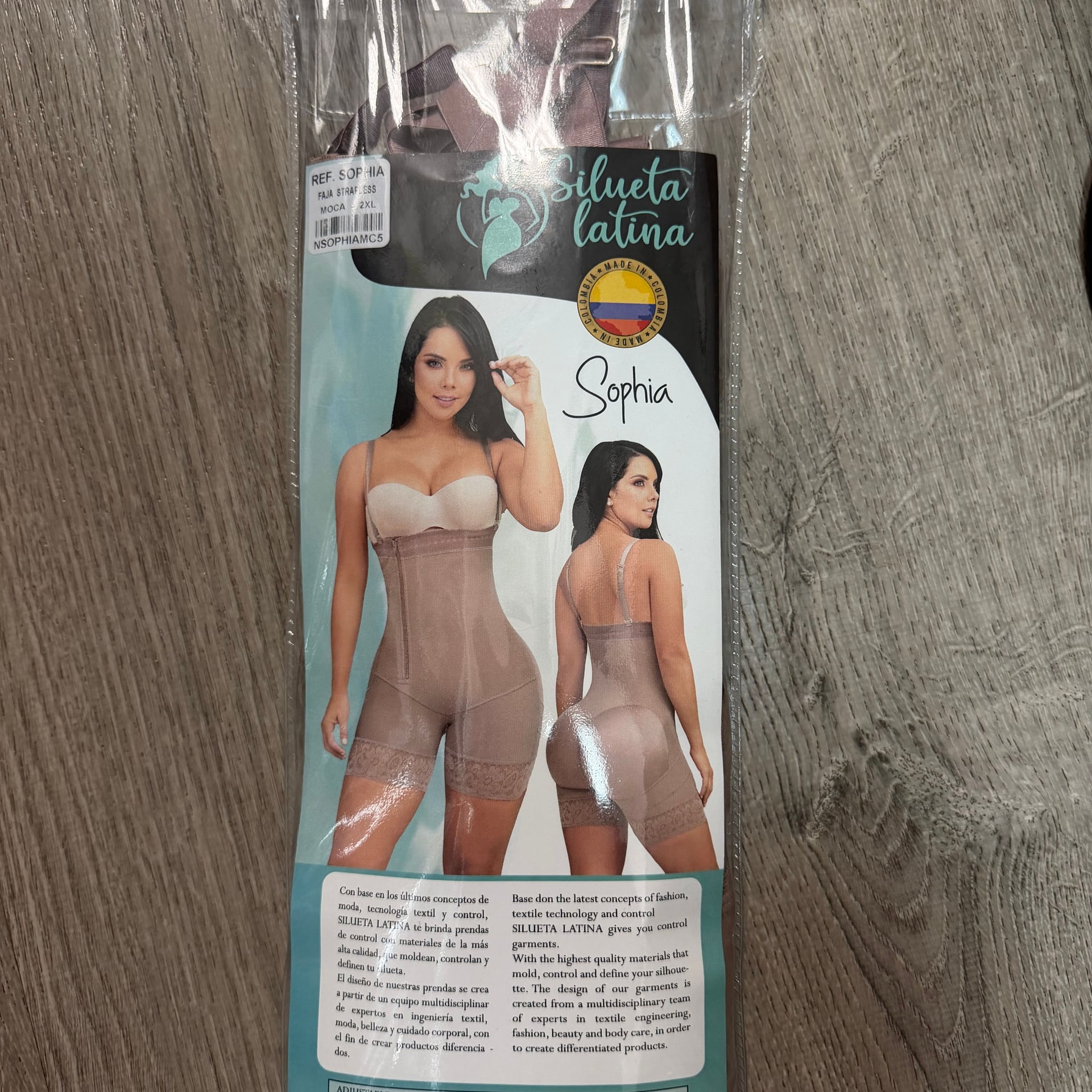SexySkinz Slimming Strapless Butt Lifter Shaper Fajas Colombianas Reductoras Y Moldeadoras (Small, brown) at Amazon Women's Clothing store 2