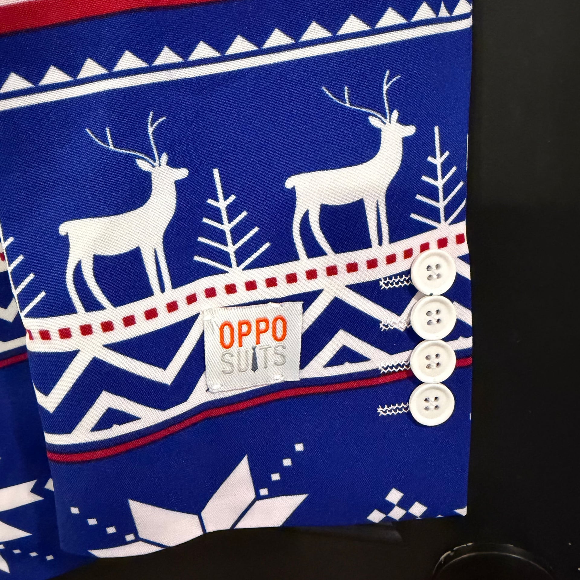 SIZE 38 OppoSuits The Rudolph Men's Christmas Suit Jacket 3