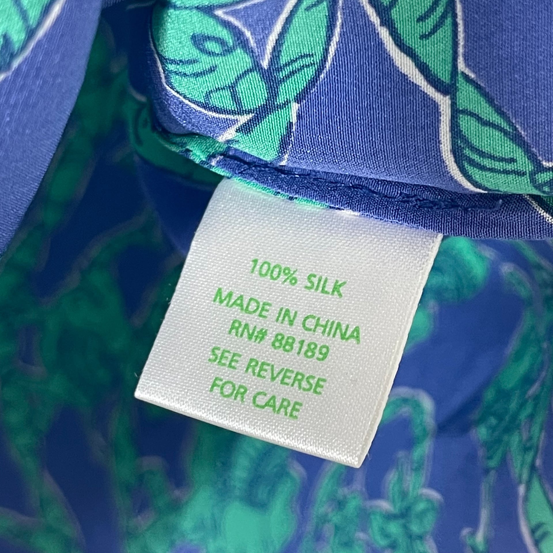 Lilly Pulitzer Delray Tunic Top Iris Blue Loopy Elephants 7