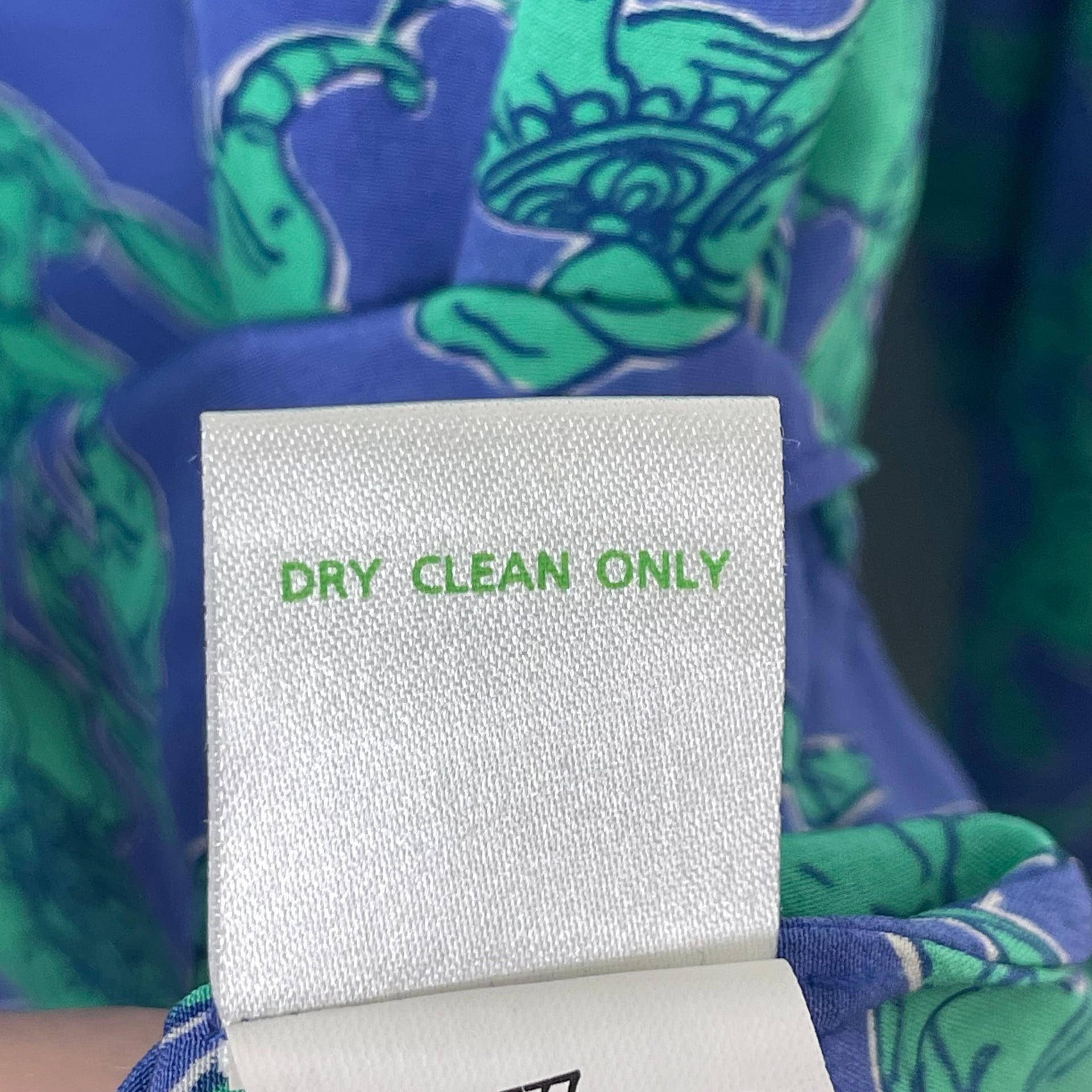 Lilly Pulitzer Delray Tunic Top Iris Blue Loopy Elephants 8