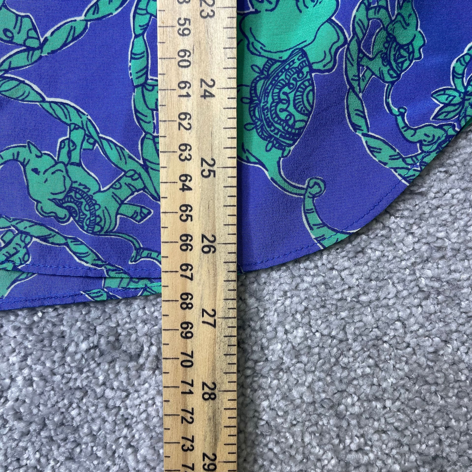 Lilly Pulitzer Delray Tunic Top Iris Blue Loopy Elephants 11