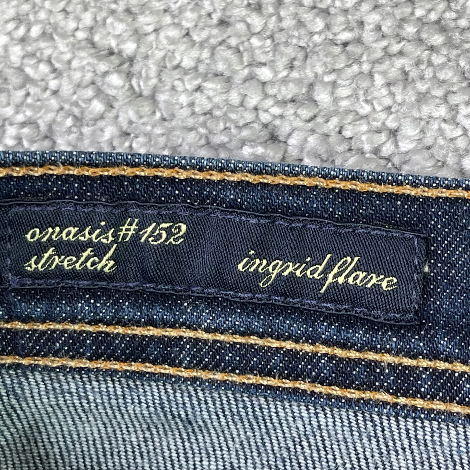 Citizens Of Humanity Ingrid Jeans Women’s 27X28 Blue Flare Low Rise Dark Wash 5