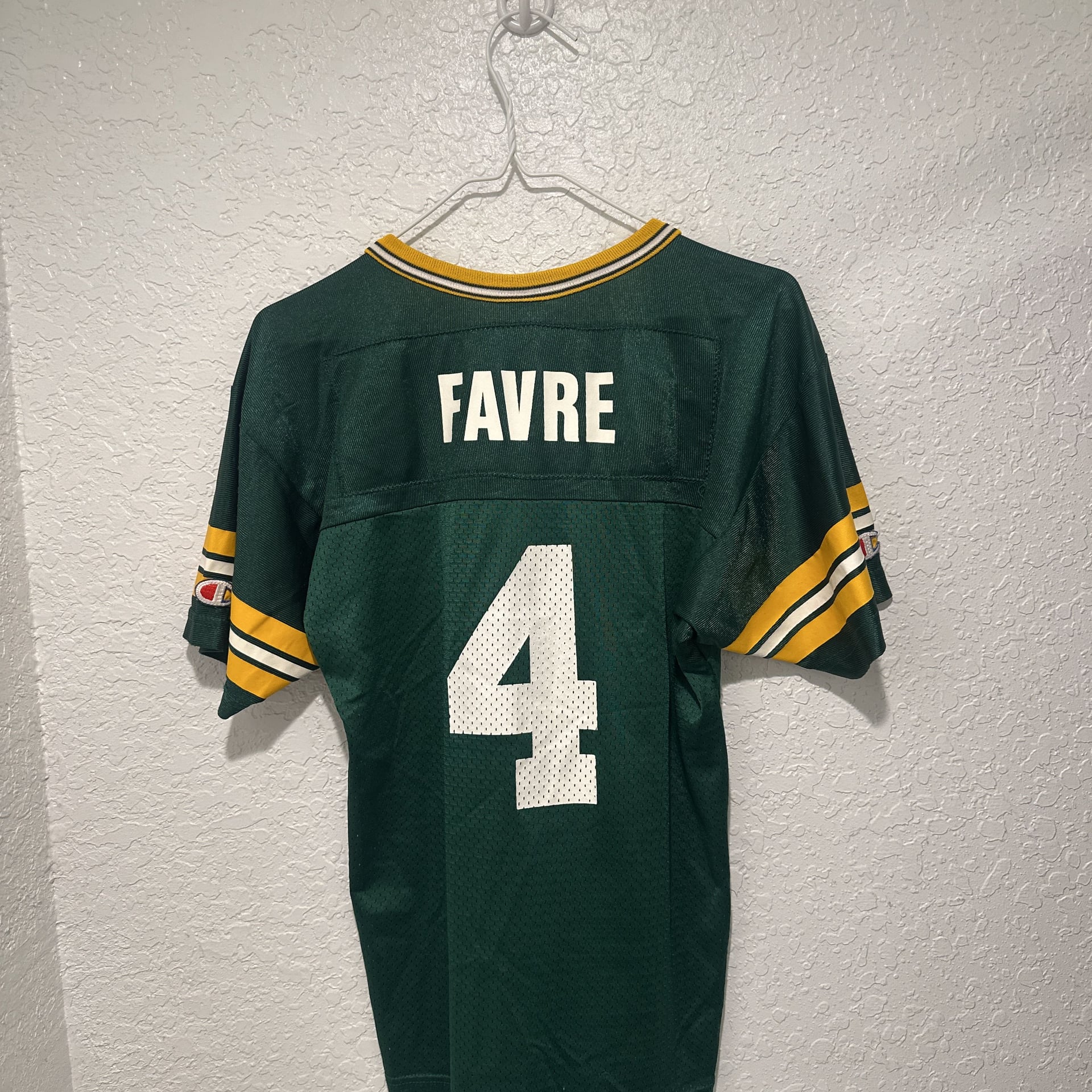 Vintage Champion Green Bay Packers Brett Favre #4 Jersey Youth L (14-16) 3