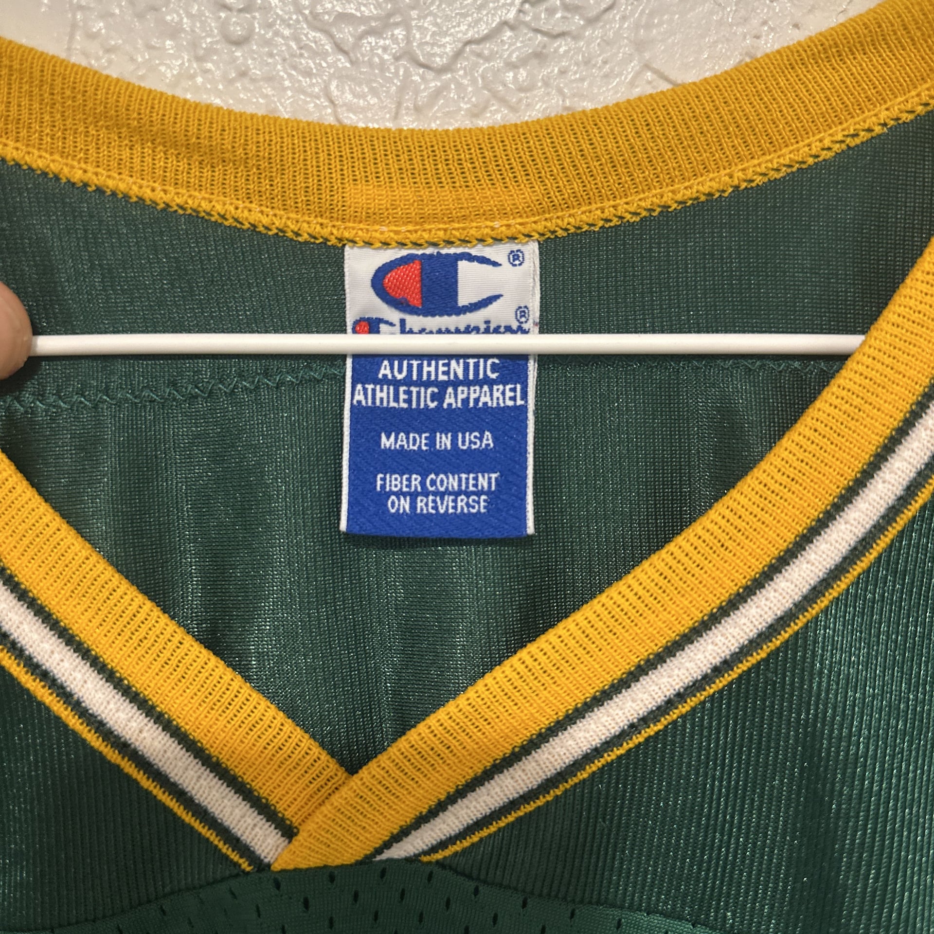 Vintage Champion Green Bay Packers Brett Favre #4 Jersey Youth L (14-16) 4