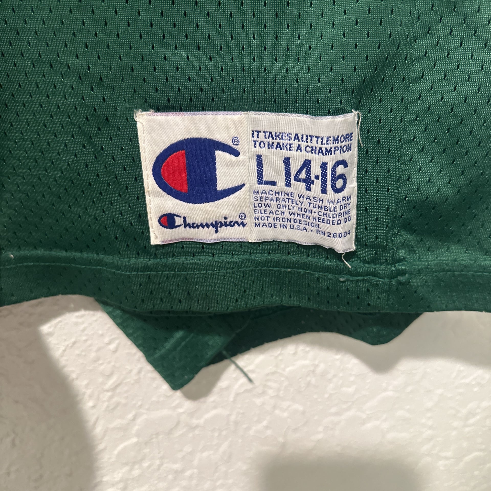 Vintage Champion Green Bay Packers Brett Favre #4 Jersey Youth L (14-16) 5