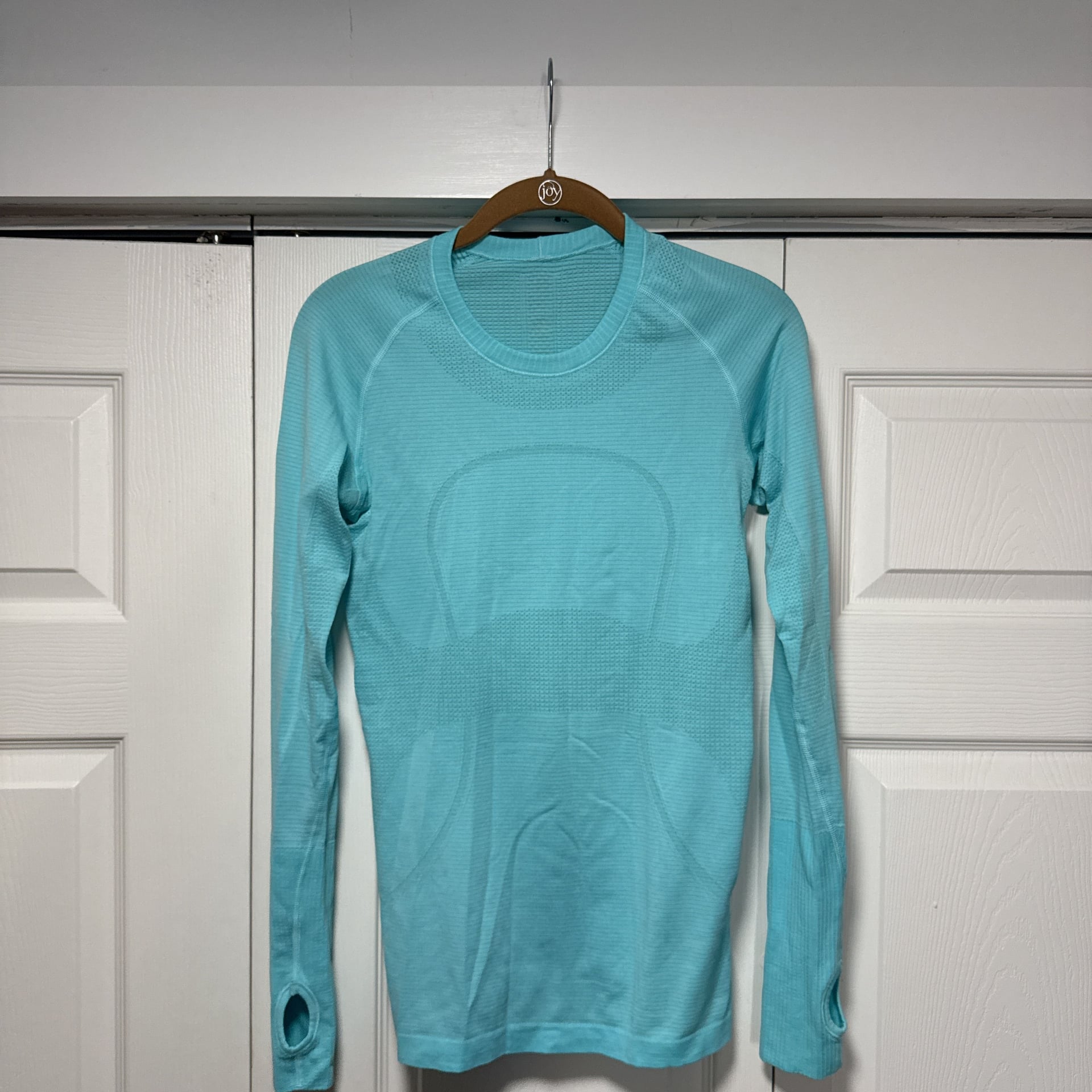 Lululemon Swiftly Tech Long Sleeve Crew In Pewter Blue 1