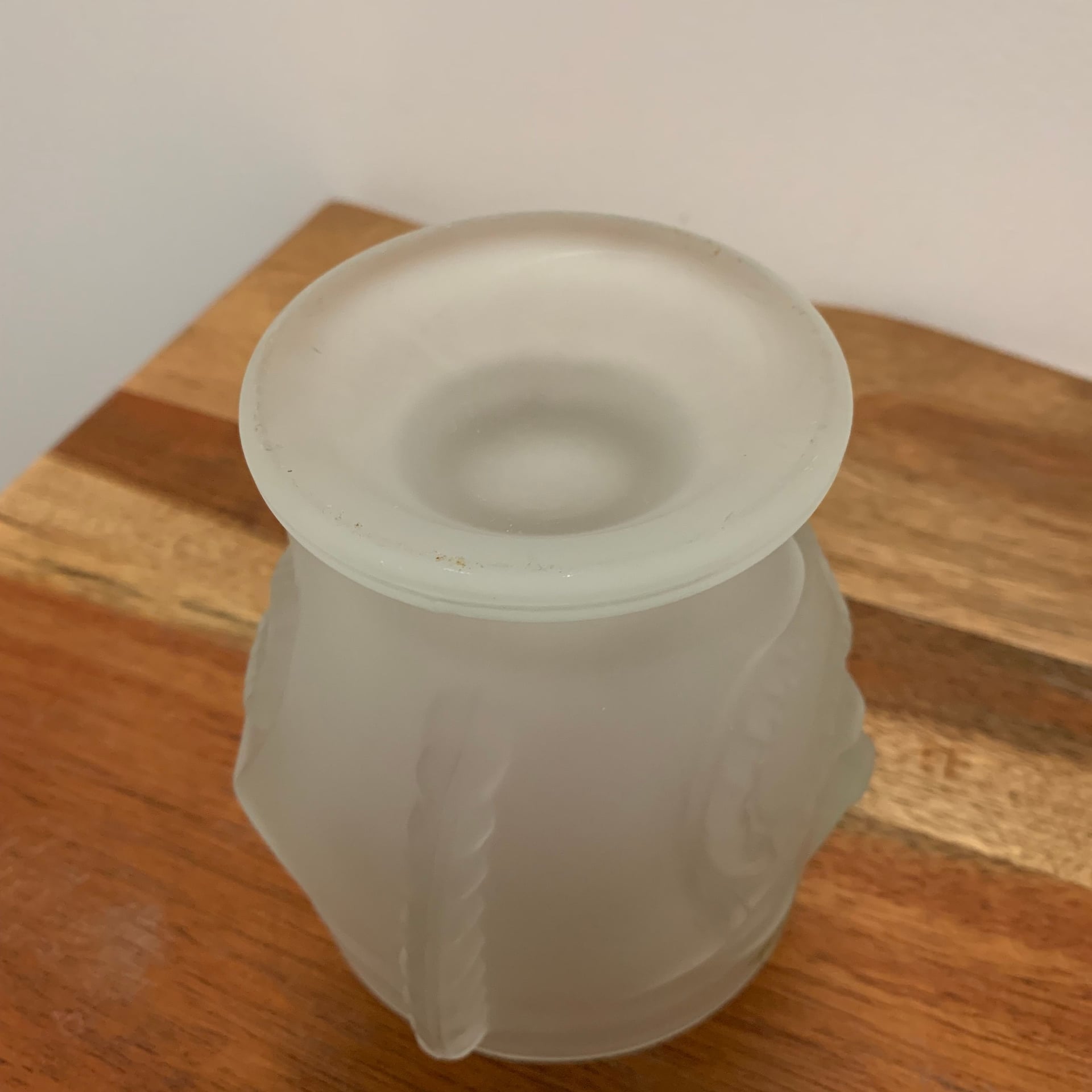 Walt Disney World Polynesian Village Frosted Glass Tiki Mug 6