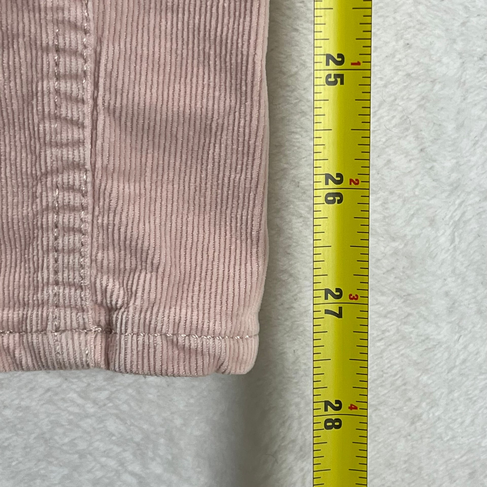 Talbots Blush Corduroy Straight Leg Pants Size 16 Preppy Casual 6