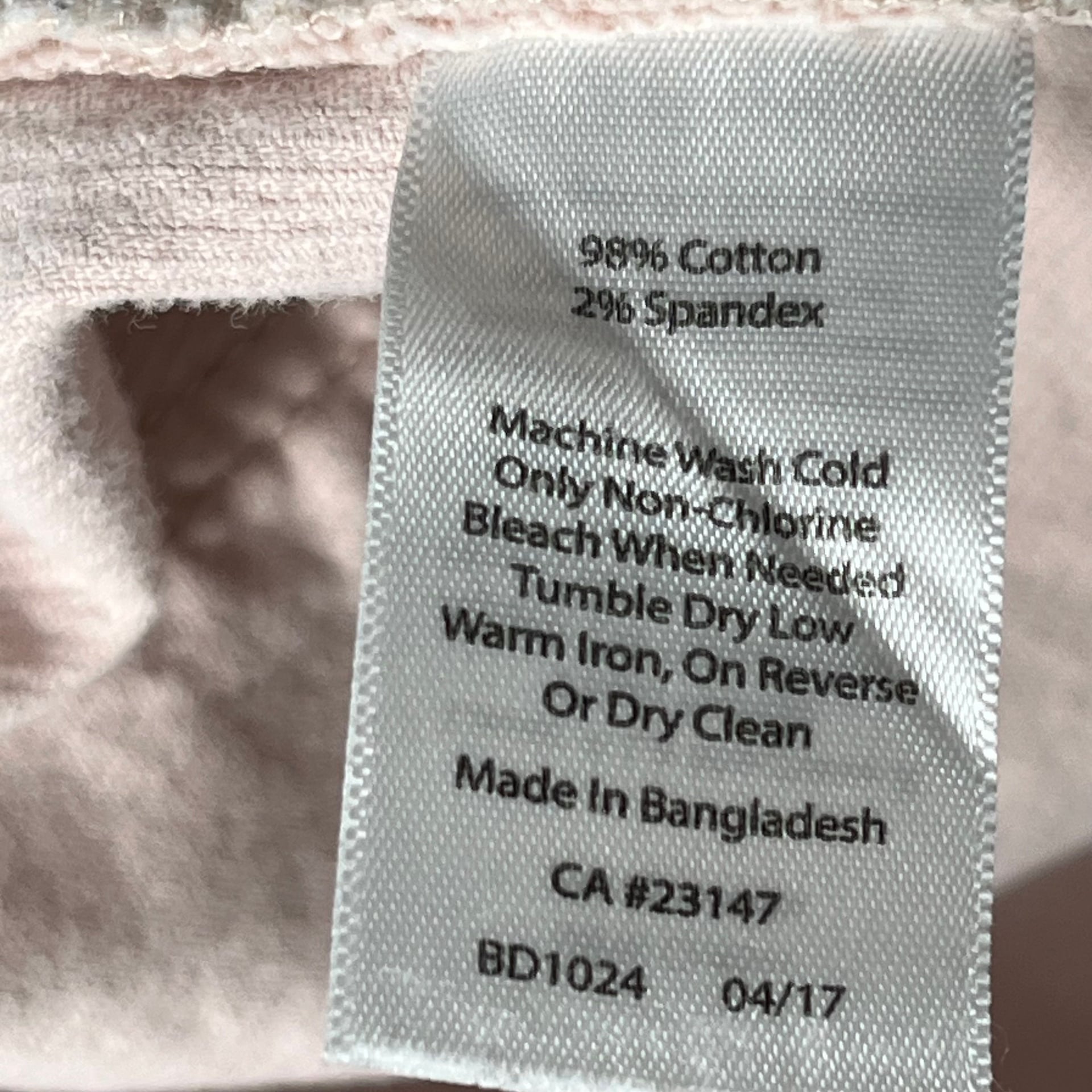 Talbots Blush Corduroy Straight Leg Pants Size 16 Preppy Casual 13