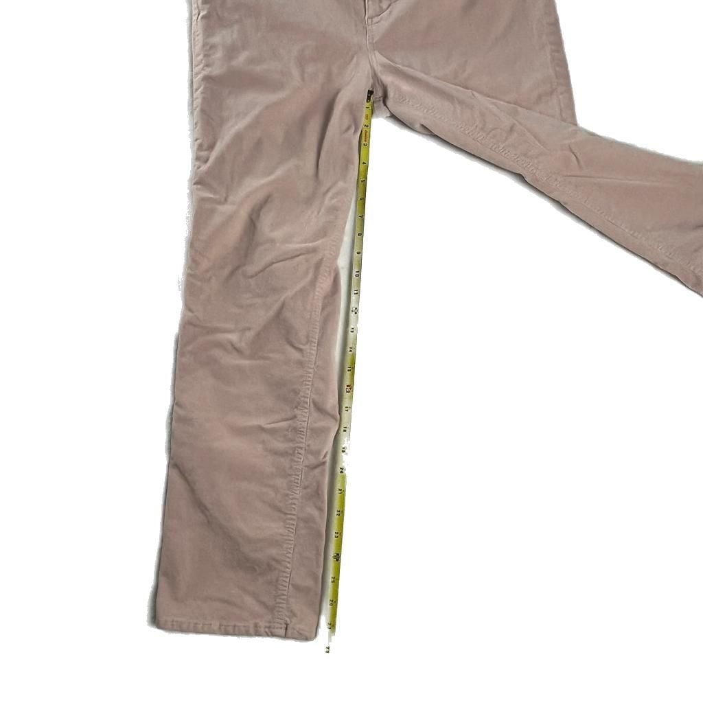 Talbots Blush Corduroy Straight Leg Pants Size 16 Preppy Casual 5