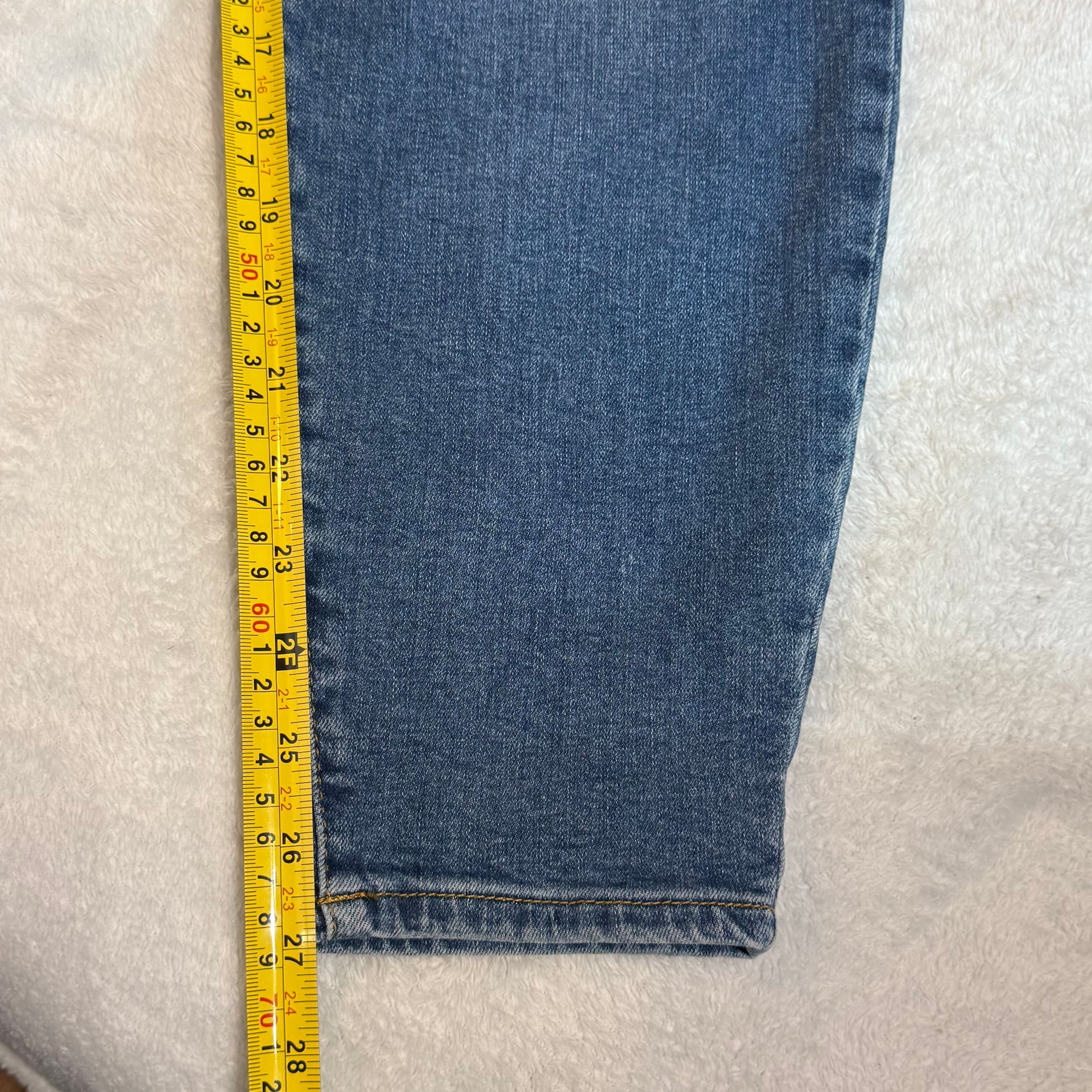 Forever 21+ Women’s Jeans Size 18 Blue Skinny Straight Leg Denim 7