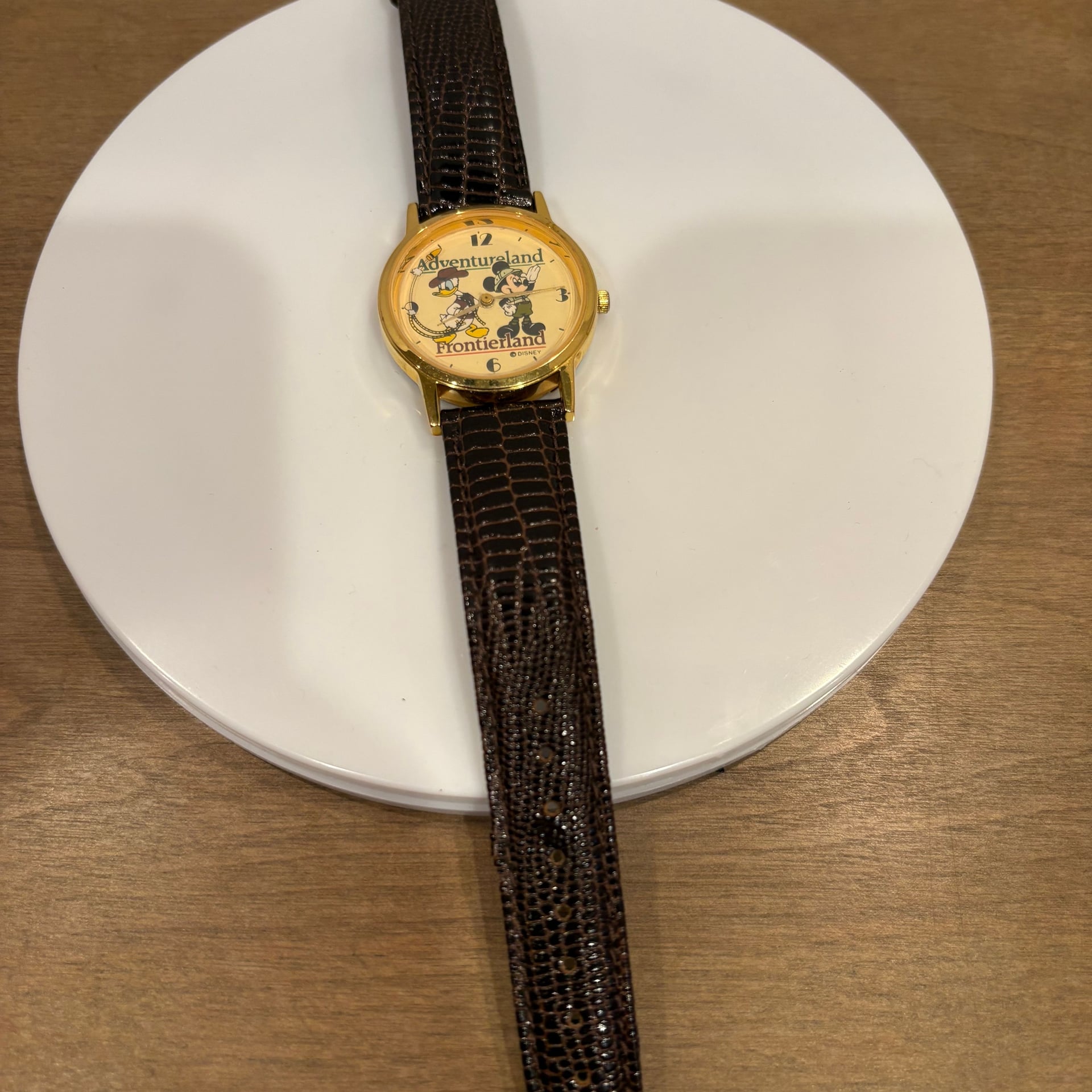 Rare Vintage Cast Member Watch Adventureland & Frontierland Walt Disney Company 2