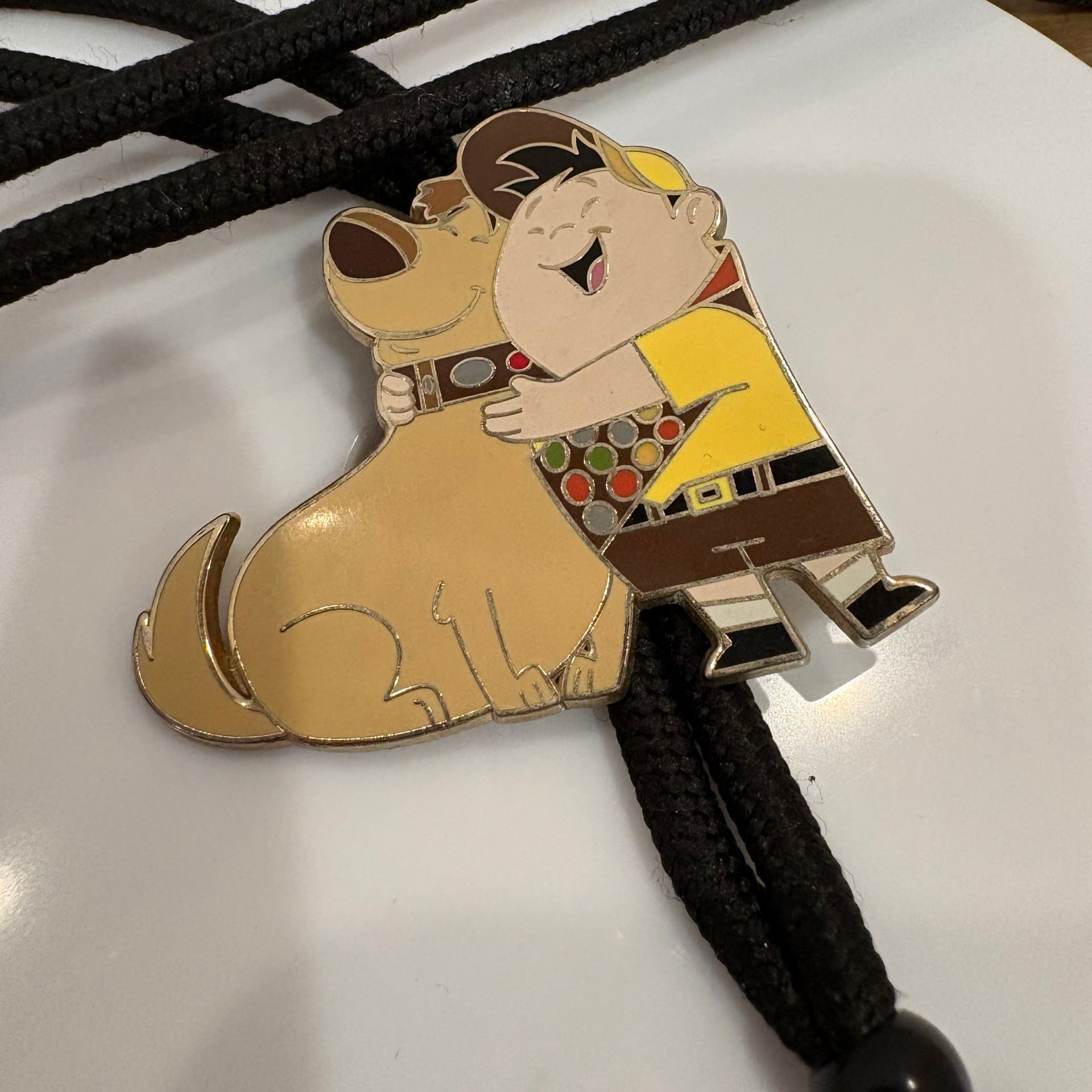 Disney Pixar UP Cast Member Exclusive Bolo Lanyard Dug & Russell 1