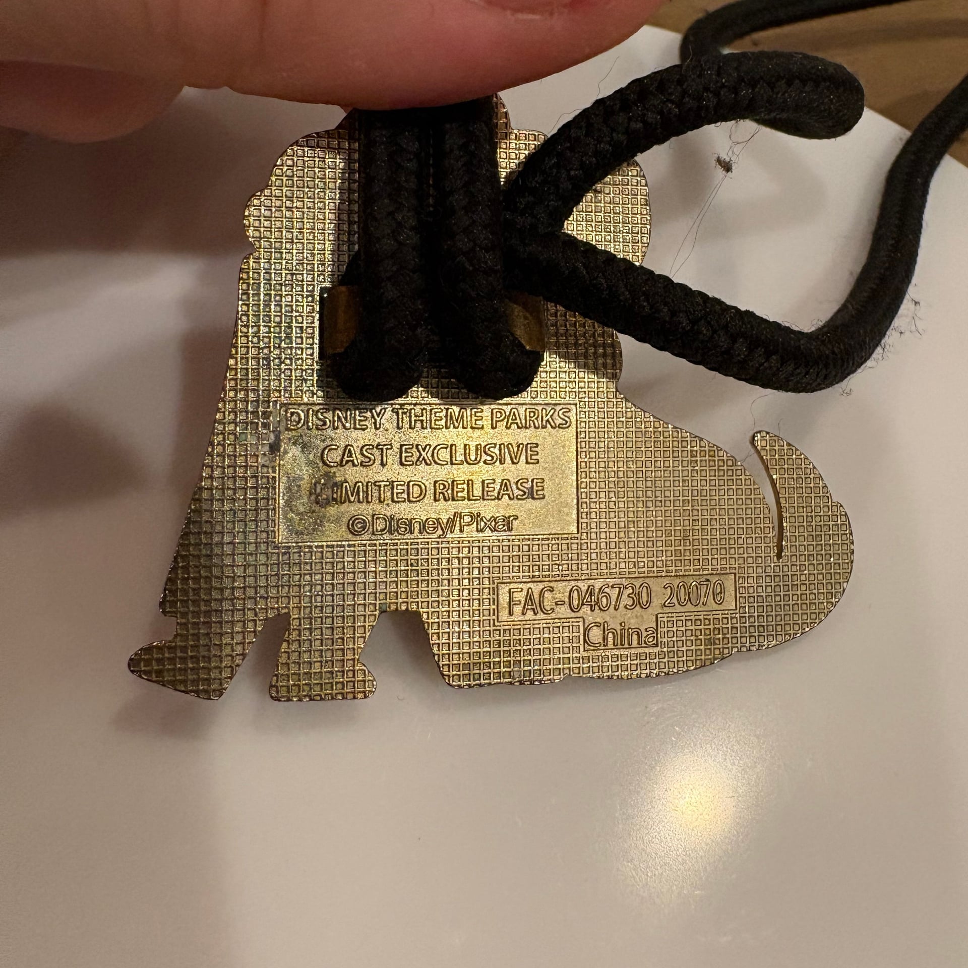 Disney Pixar UP Cast Member Exclusive Bolo Lanyard Dug & Russell 3