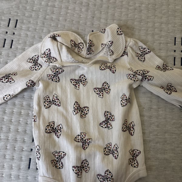 Kyte Baby Blush Butterfly Bodysuit