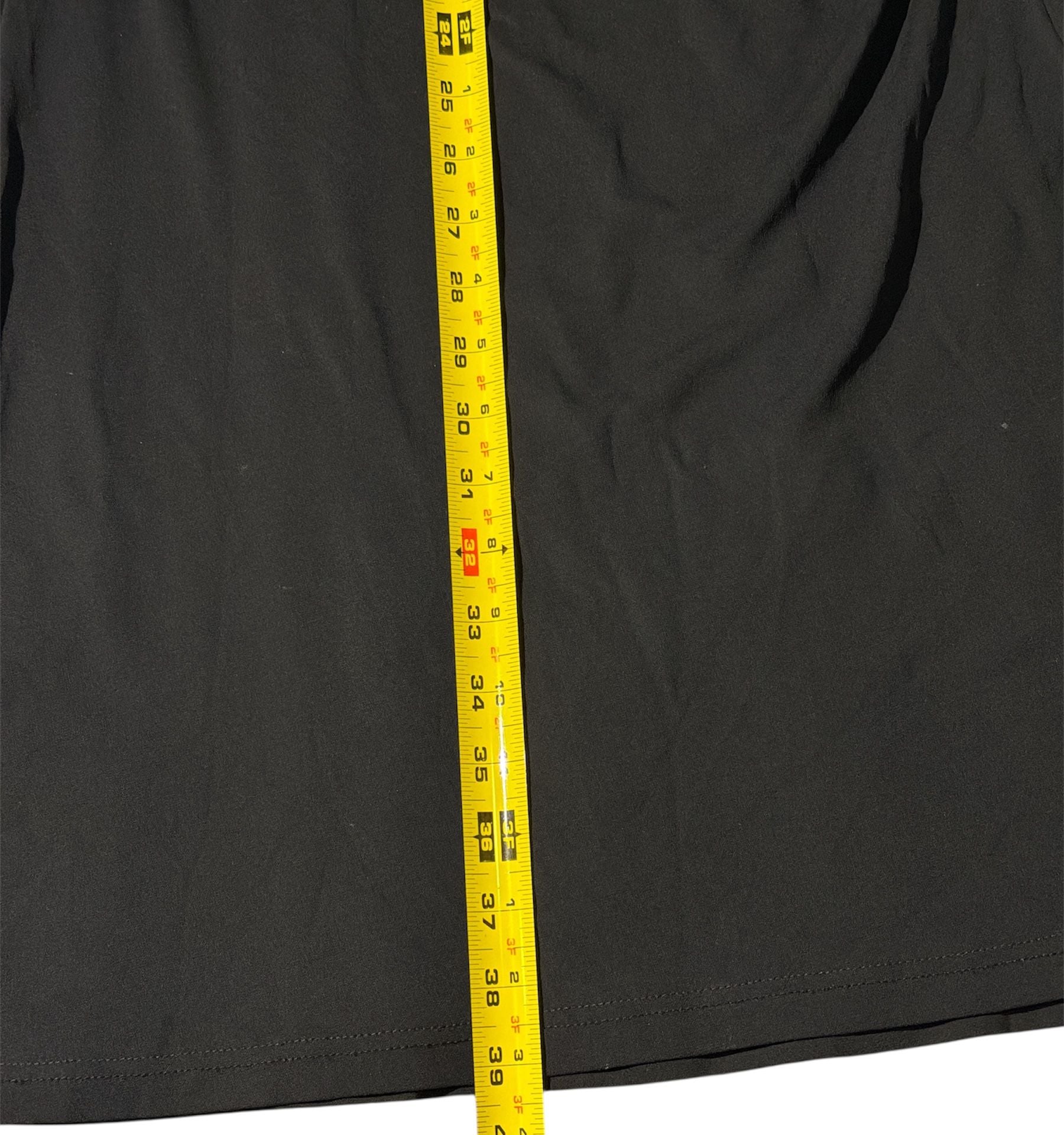 Burberry London V Neck Faux Wrap Dress Longsleeve Women’s Black Size 12 23