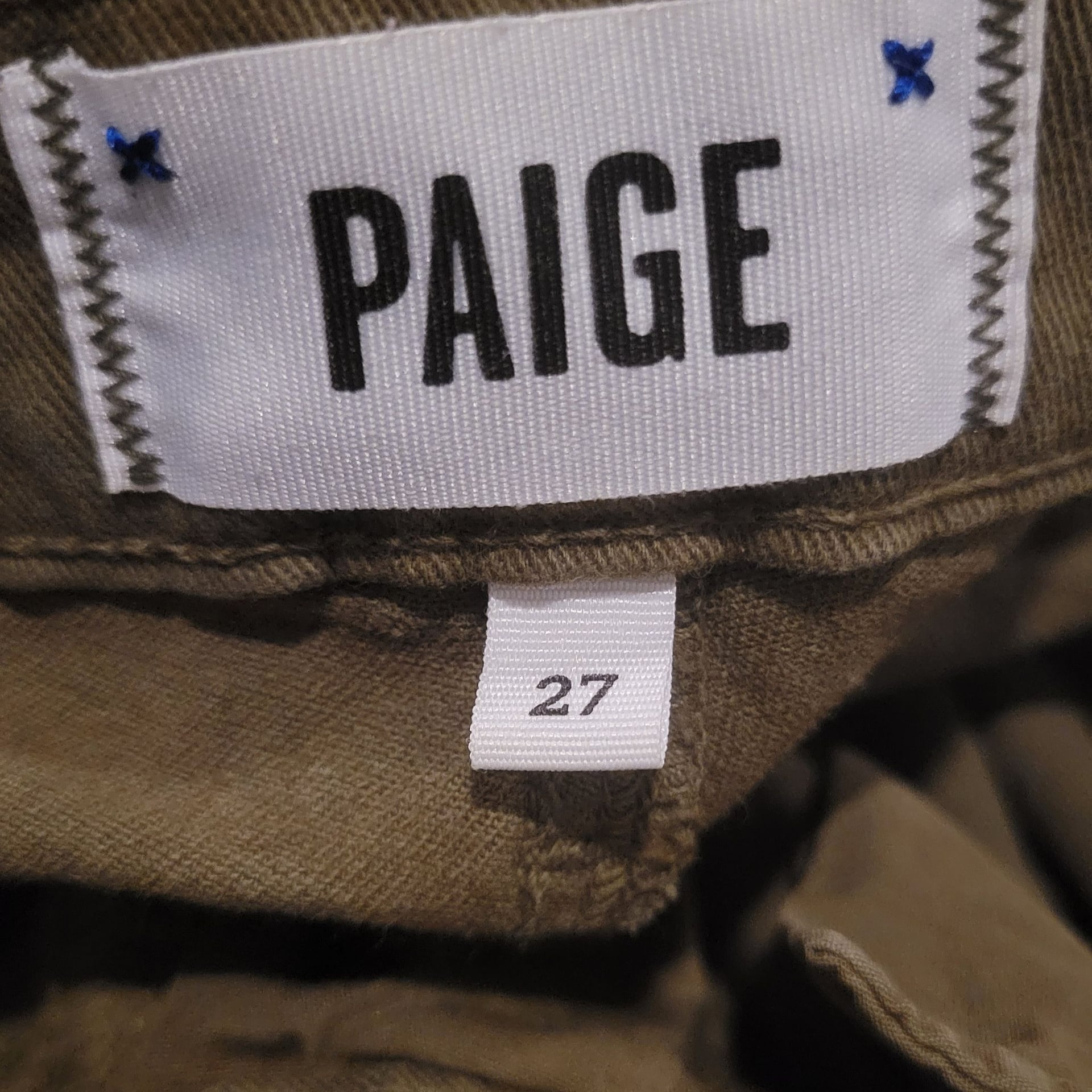 Paige Skyline Ankle Peg Jeans,skinny,Size 27 6
