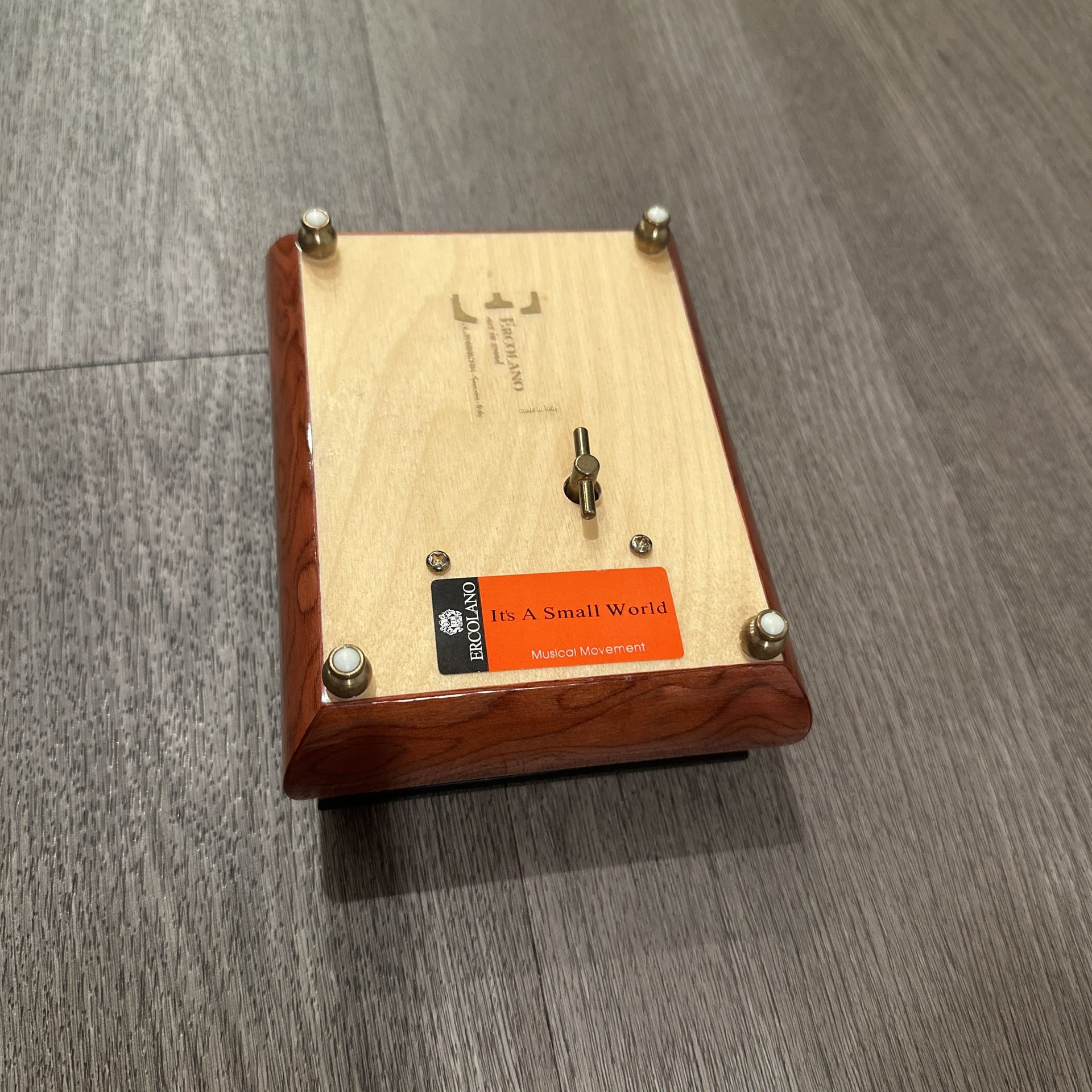 Handcrafted Ercolano Music Box Featuring "If You Can Believe" by Simon Bull 6