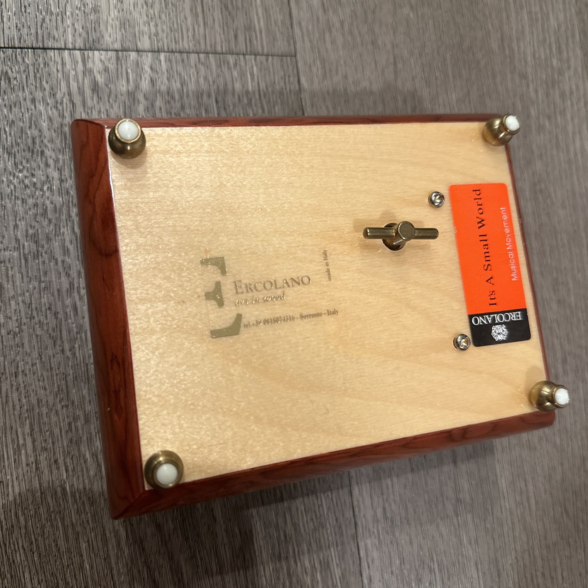 Handcrafted Ercolano Music Box Featuring "If You Can Believe" by Simon Bull 7