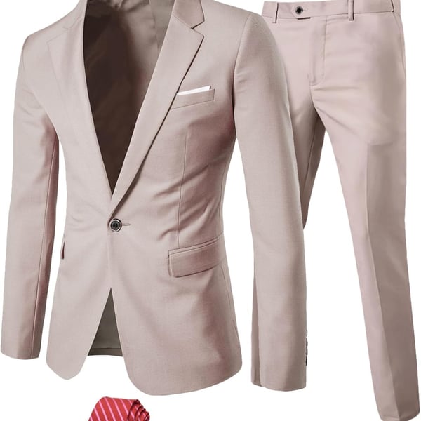 Designer Men's 3-piece Suit: Partywear Coat, Pant & Waistcoat