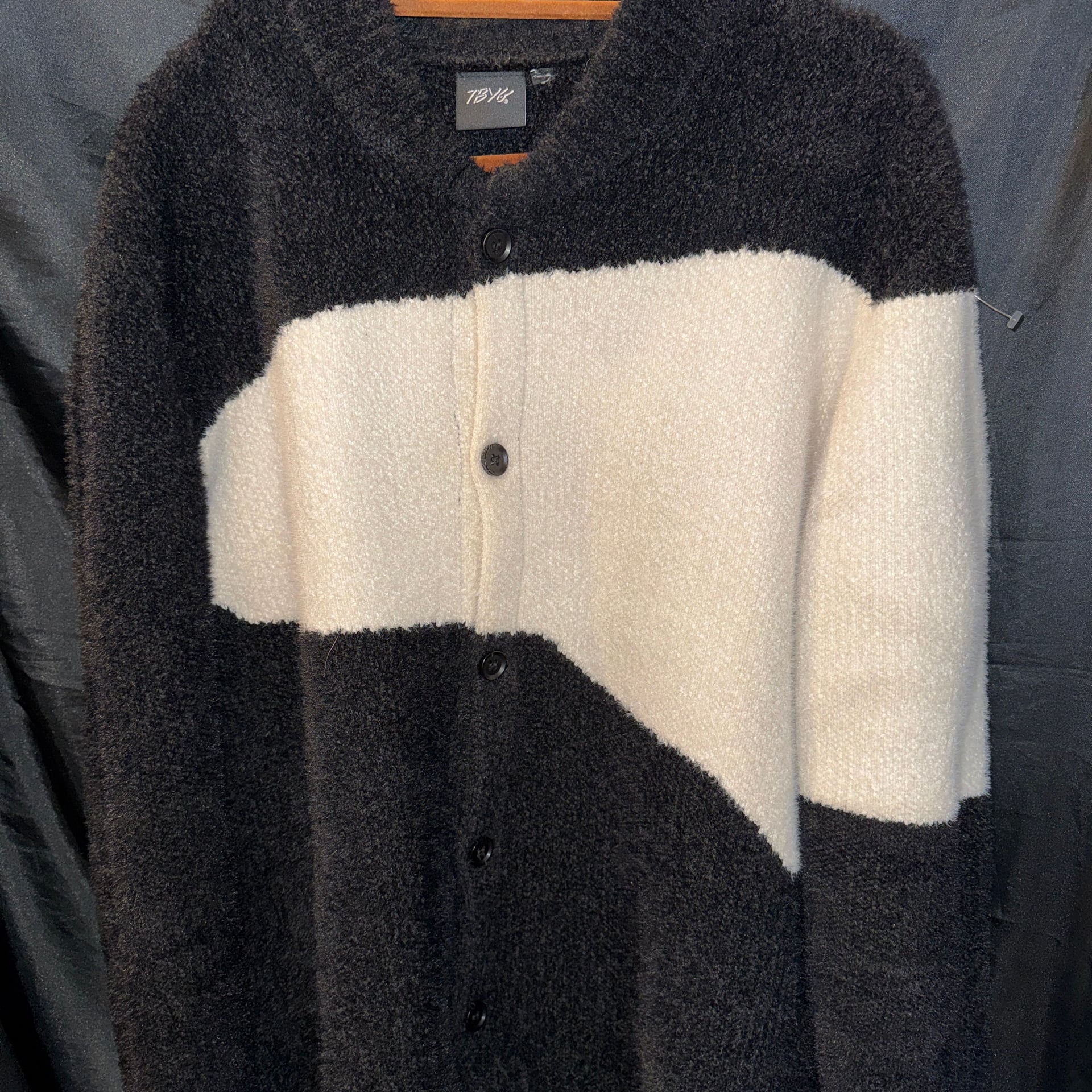 NEW american block knit cardigan sweater couples - Germany 1